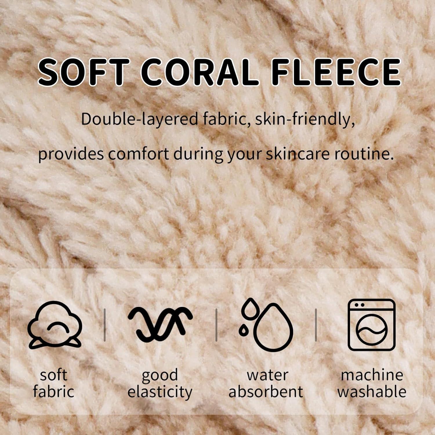 Diademas de Microfibra WHAVEL 6 Piezas para Spa y Maquillaje