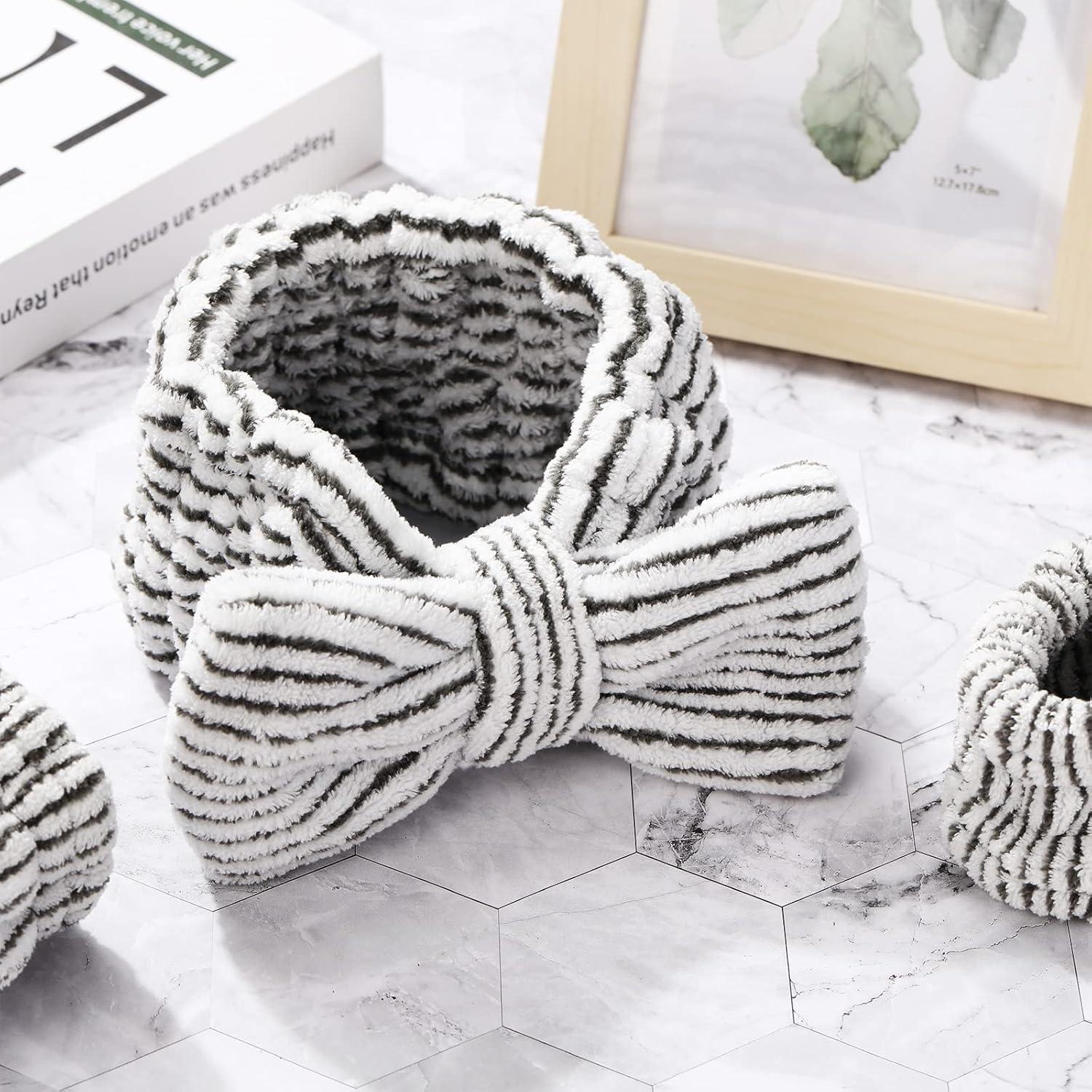 Cinta de Spa y Muñequera Hanaive para Lavar la Cara