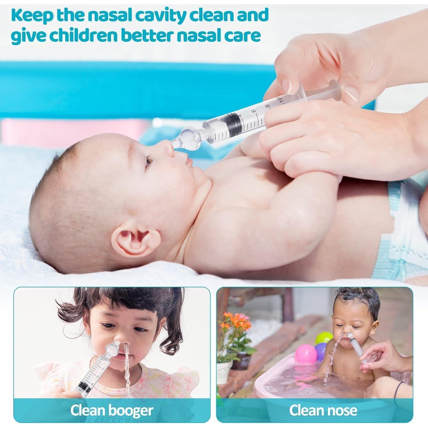 Aspirador Nasal Profesional Nachar para Bebés - Lavado Rápido