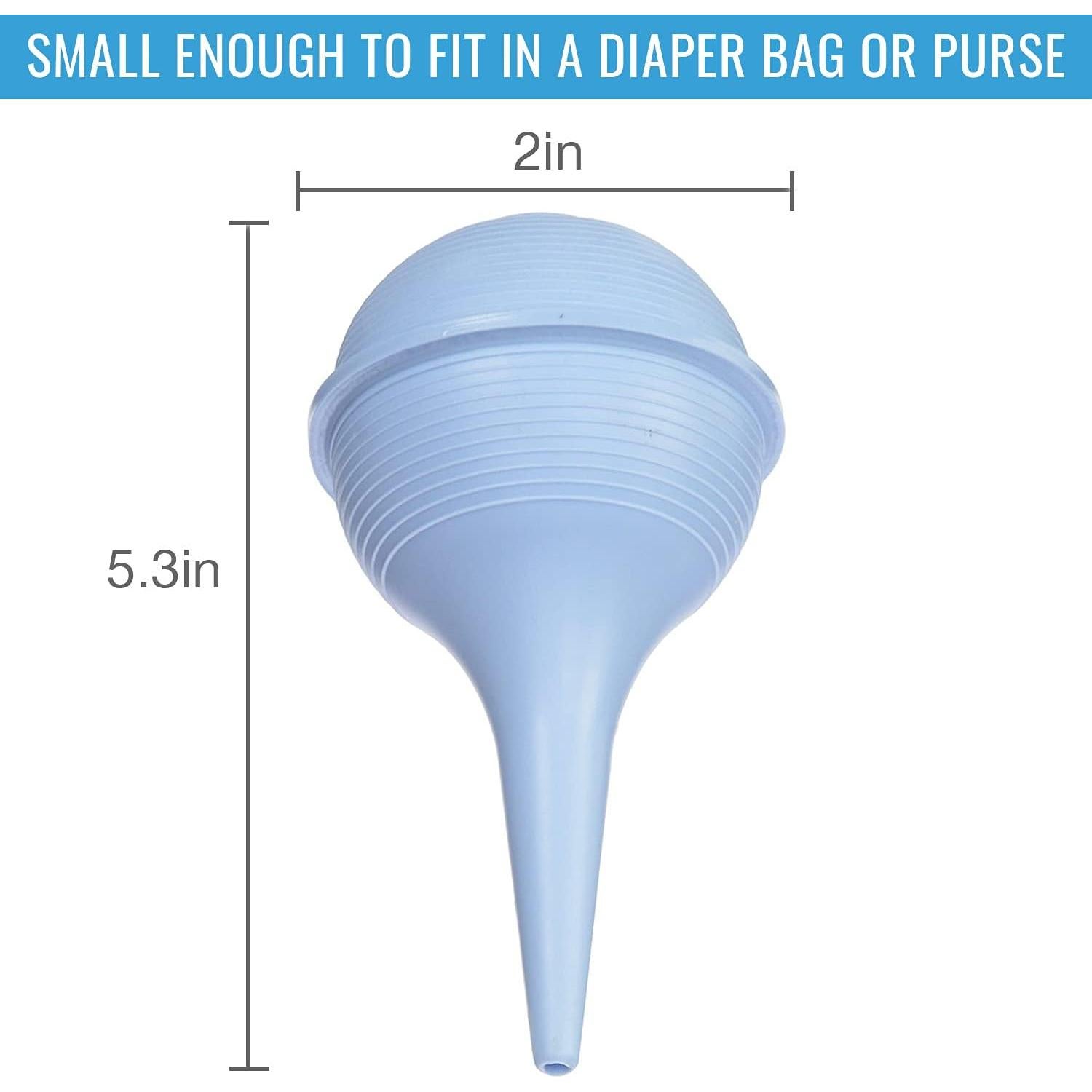 Aspirador Nasal Reutilizable DMI para Bebé - Succión Suave