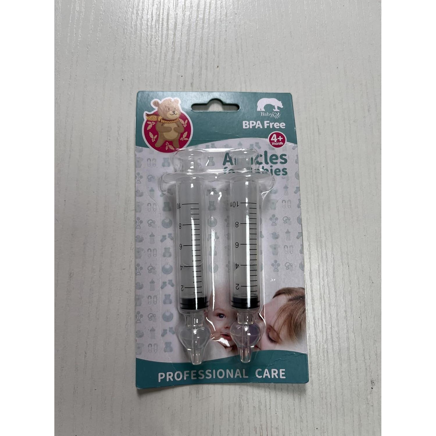 Irrigador Nasal para Bebé WenTigDY 10ml Portátil Higiene Nasal