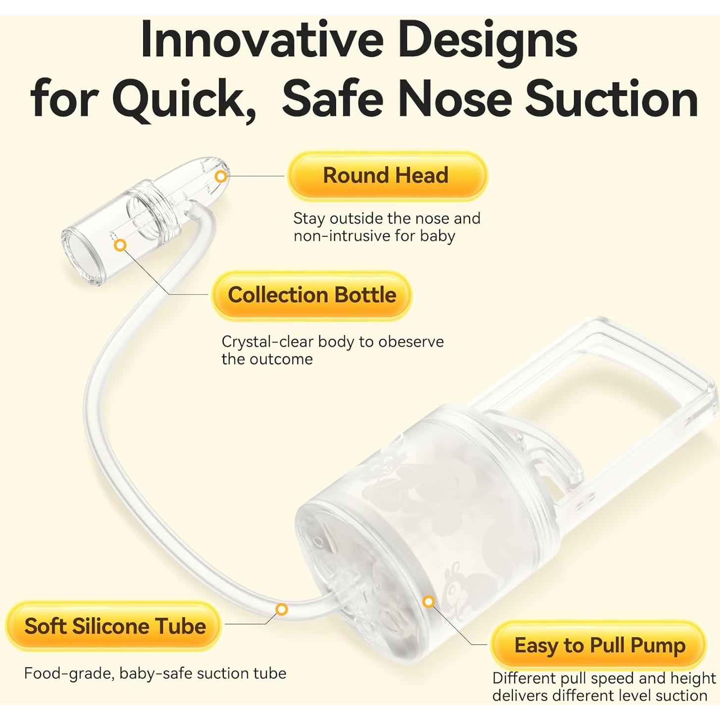 Aspirador Nasal Manual Bluripp PUMPINOSE 507 para Bebés