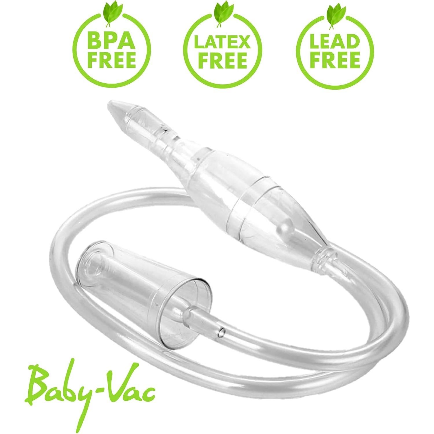 Aspirador Nasal BABY-VAC para Bebés - Succión Eficiente y Segura