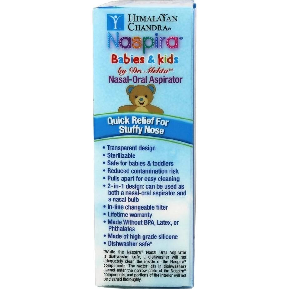 Aspirador Nasal-Oral NeilMed Naspira para Bebés y Niños