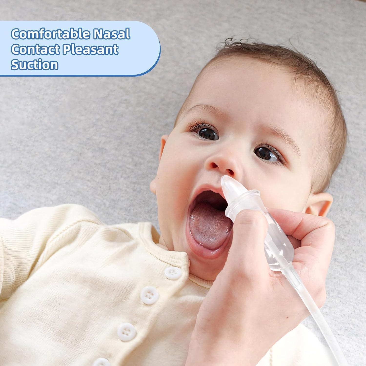 Aspirador Nasal Manual Molucky MO-01 para Bebés con Punta Suave