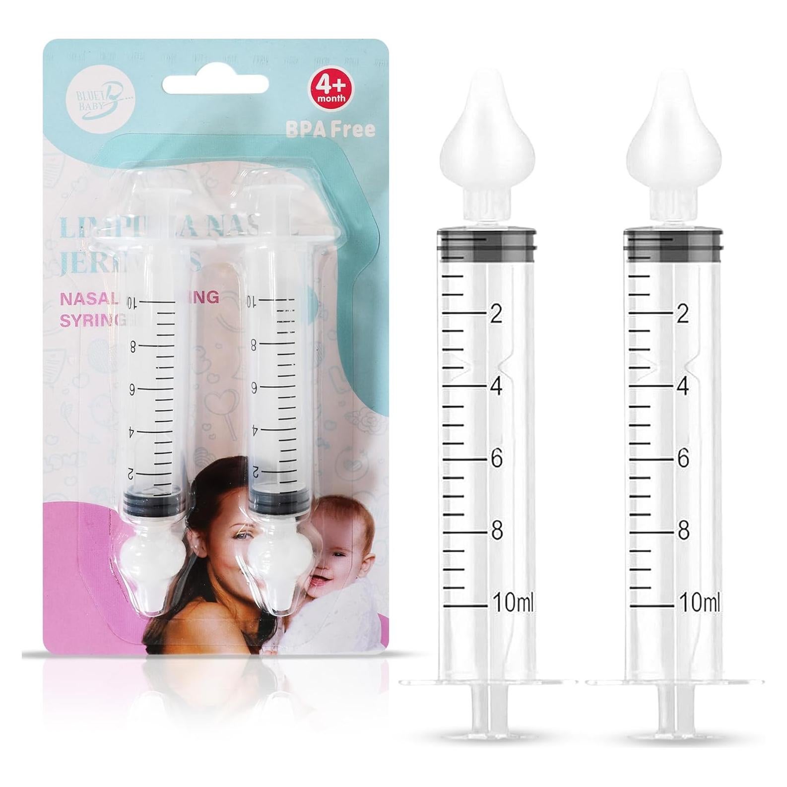 Jeringa Nasal para Bebés BLUET B 10 ml - Paquete de 2