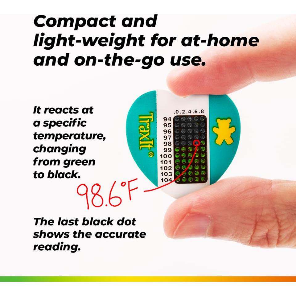 Termómetro Axilar Inteligente TraxIt para Niños - 12 Unidades
