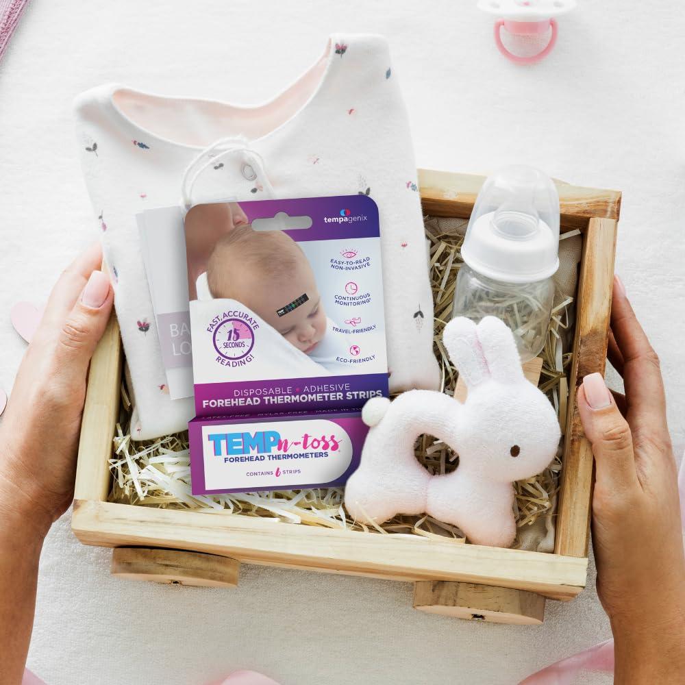 Termómetros desechables Temp-N-Toss para frente - 6 unidades