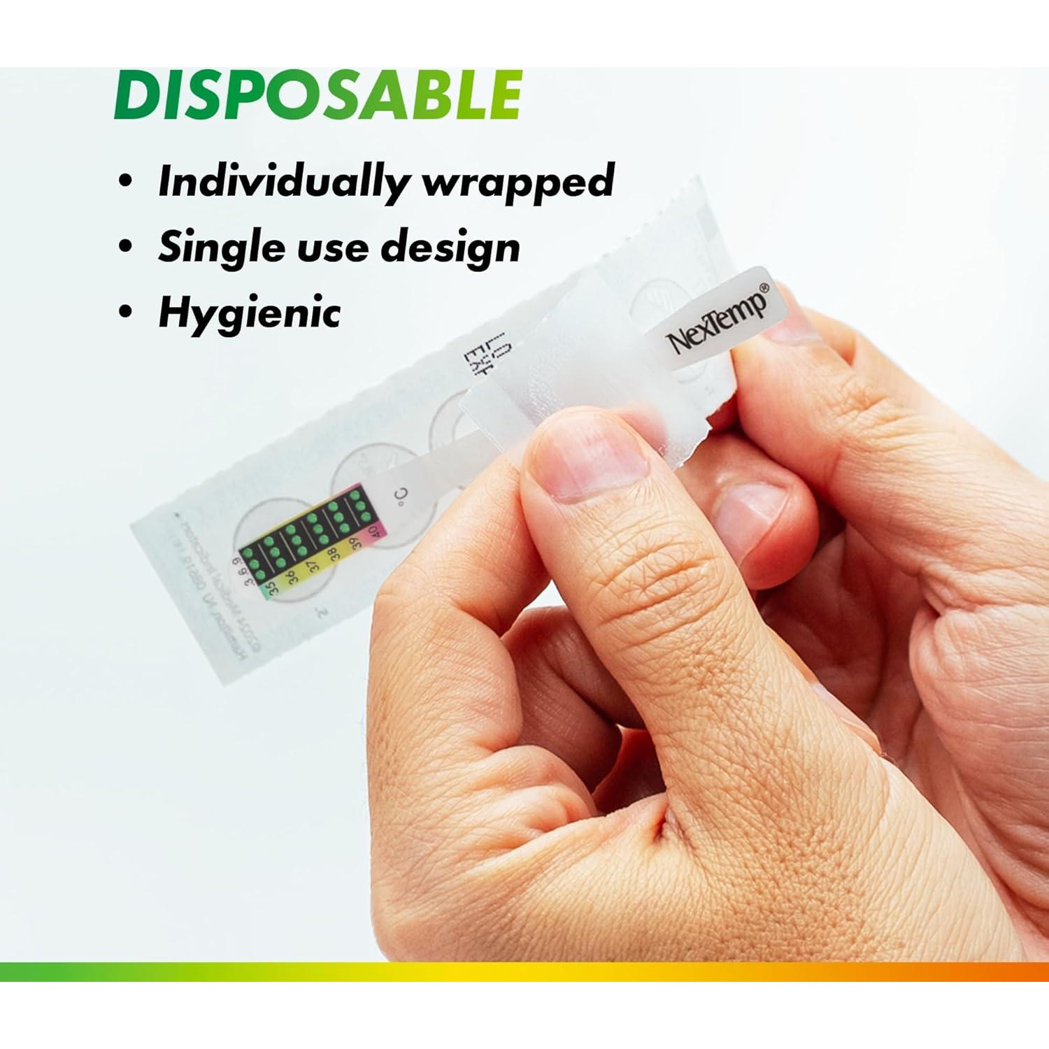 Termómetros Desechables NexTemp Go Oral 12 Unidades Rápidos