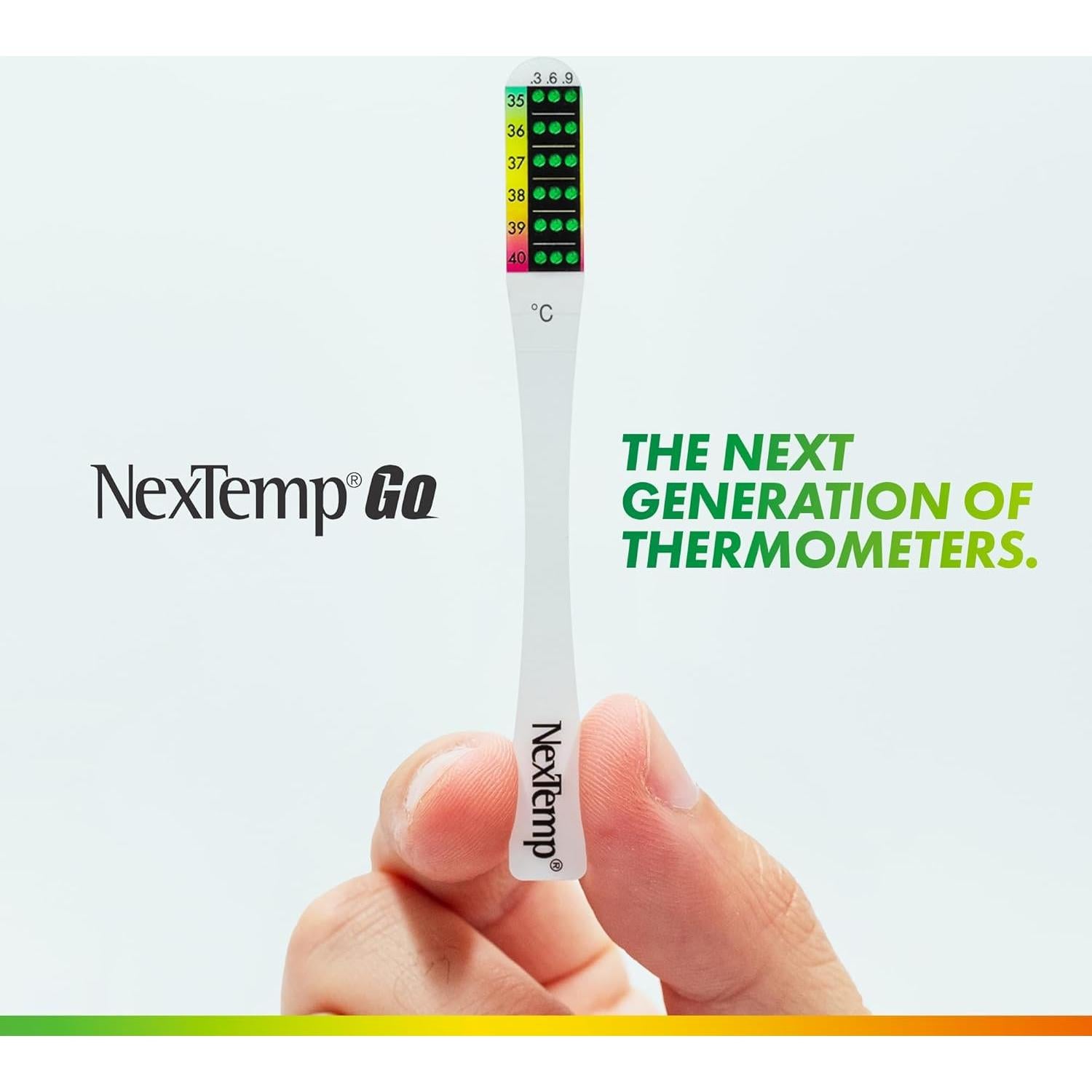 Termómetros Desechables NexTemp Go Oral 12 Unidades Rápidos
