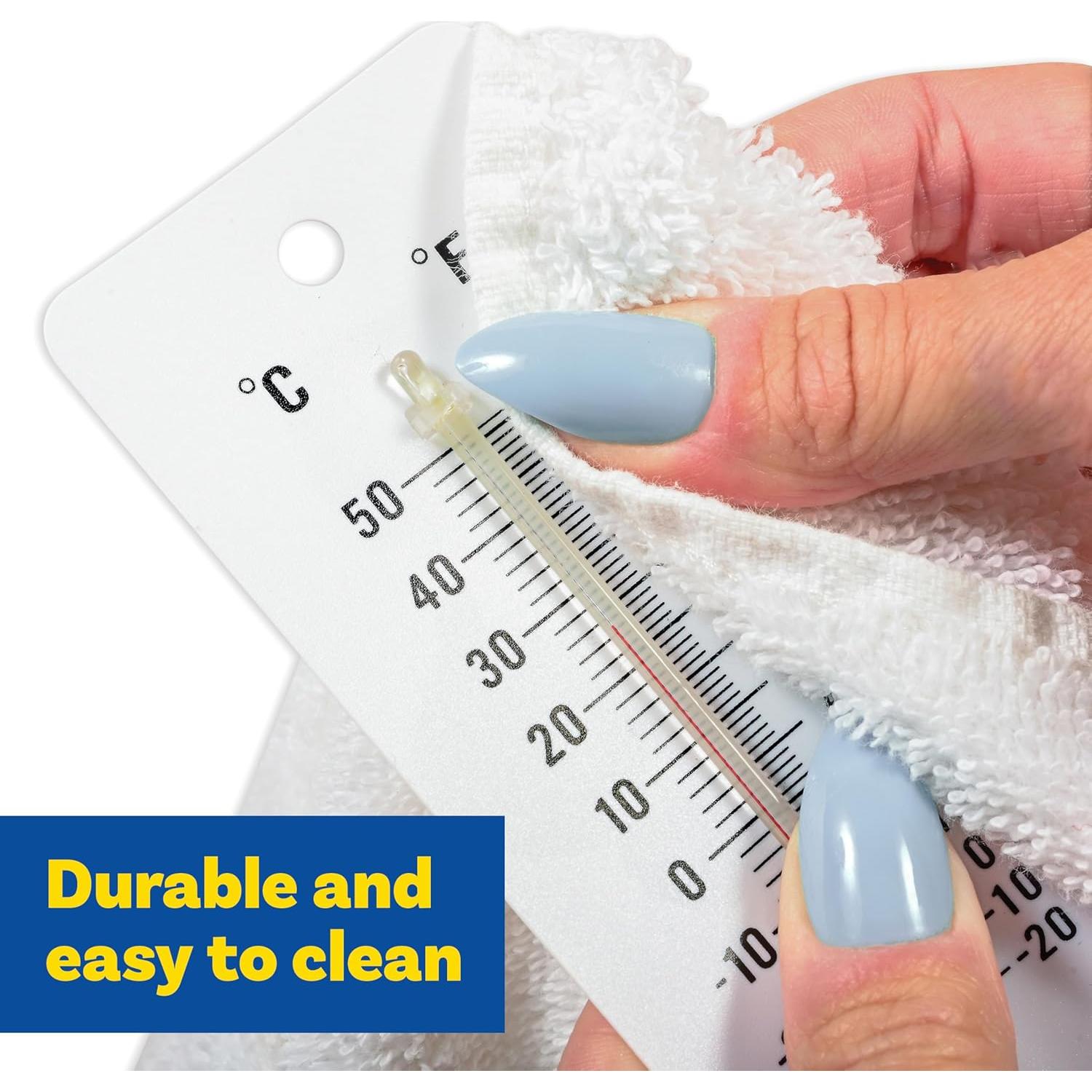 Termómetros Estudiantiles Learning Advantage - Juego de 10 - Escala Dual - Libre de Mercurio