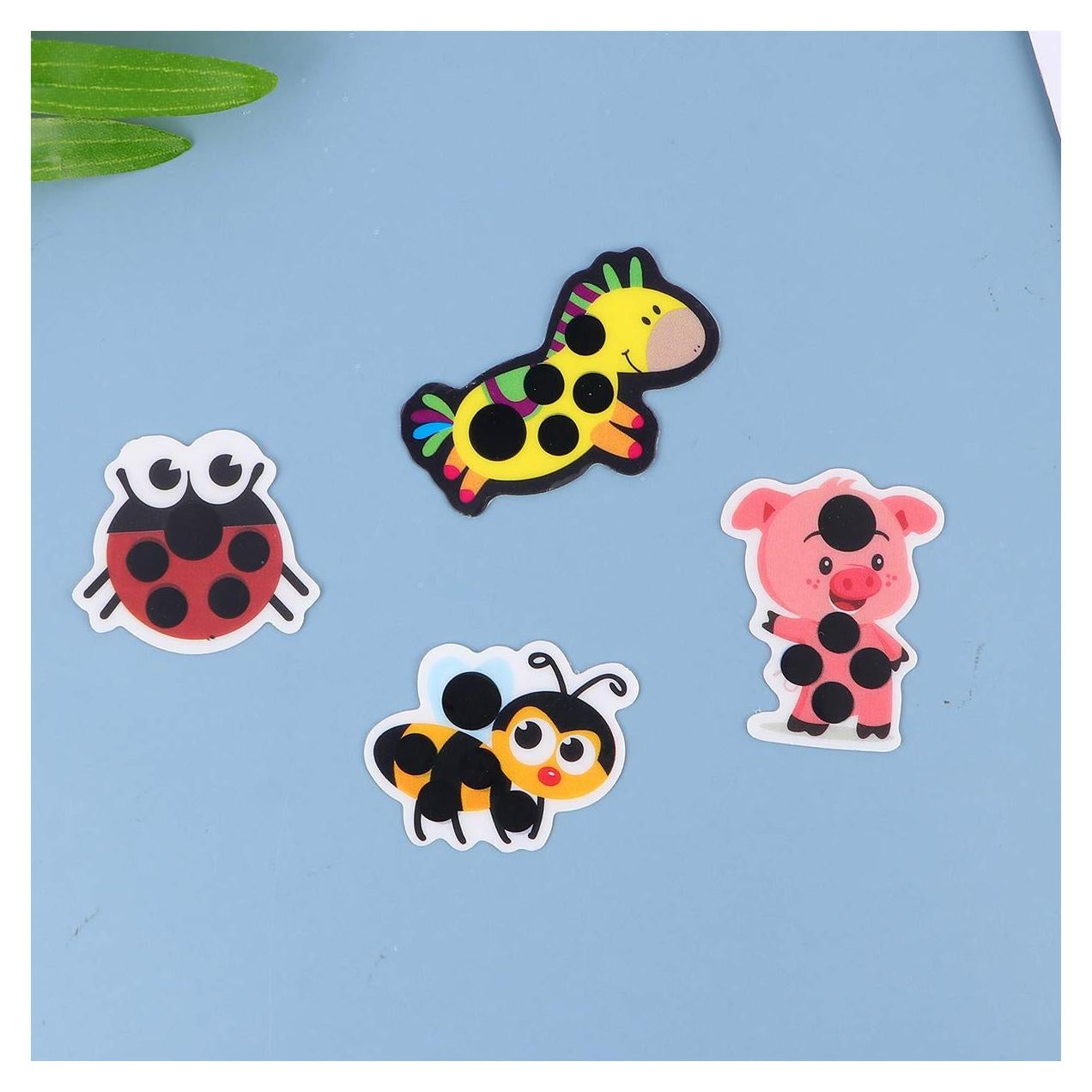 6 Pegatinas de Temperatura para Frente Niños Pxiryanlow