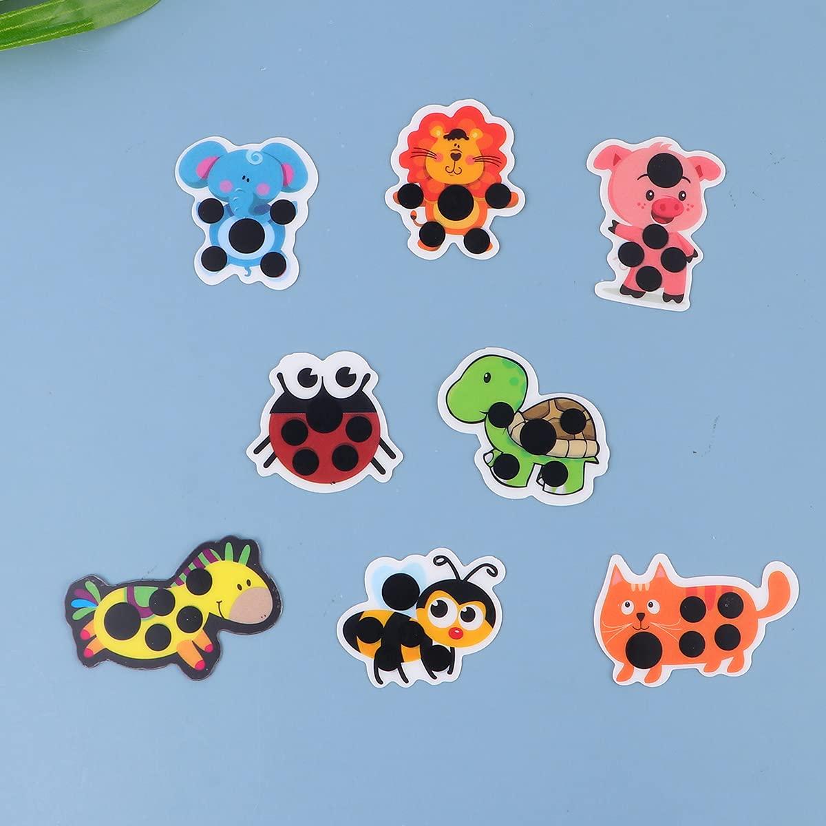 6 Pegatinas de Temperatura para Frente Niños Pxiryanlow