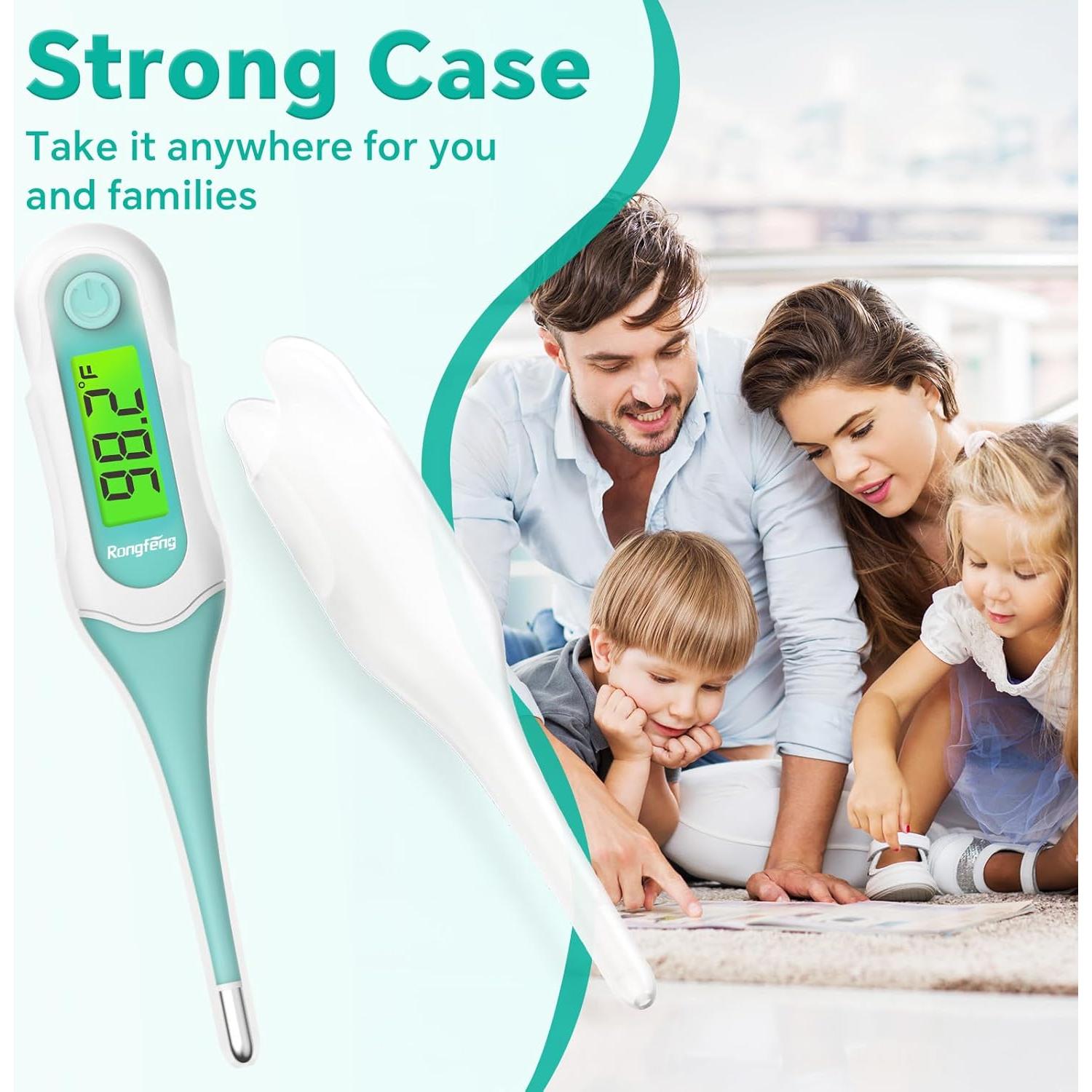 Termómetro Digital Oral Shen Zhen QT001 con Retroiluminación