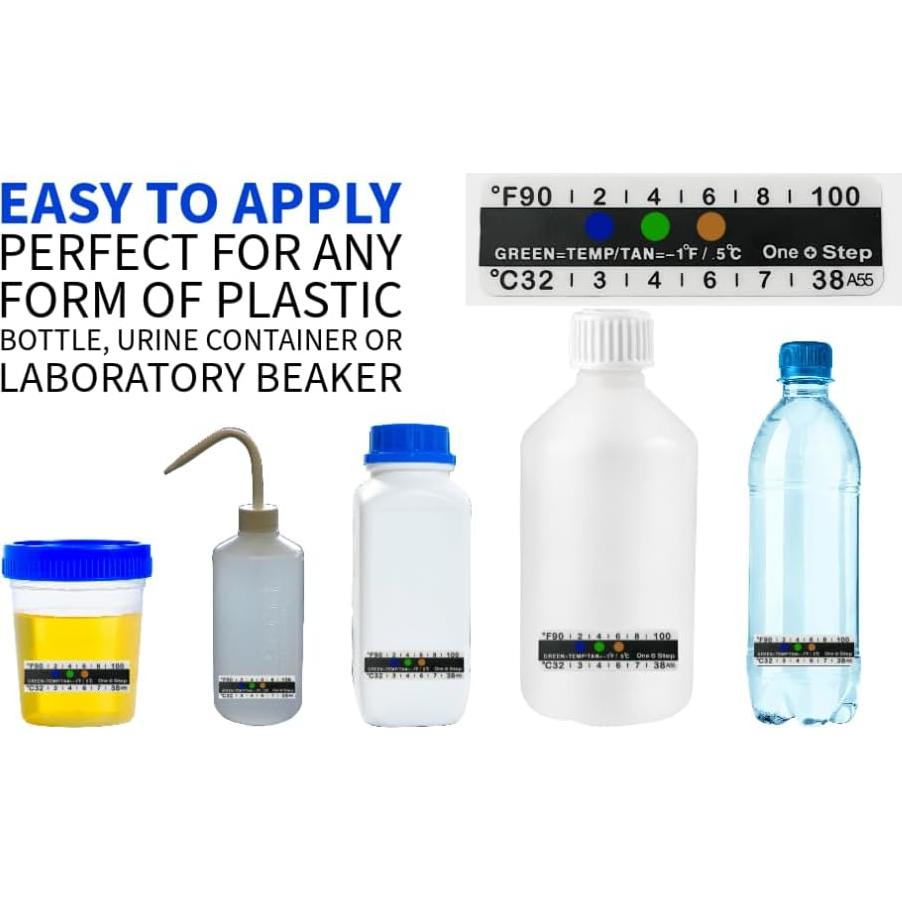 Tiras de Prueba de Temperatura de Orina One Step - 10 Unidades