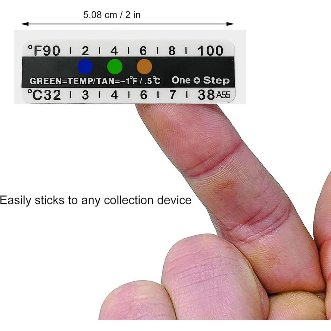 Tiras de Prueba de Temperatura de Orina One Step - 10 Unidades