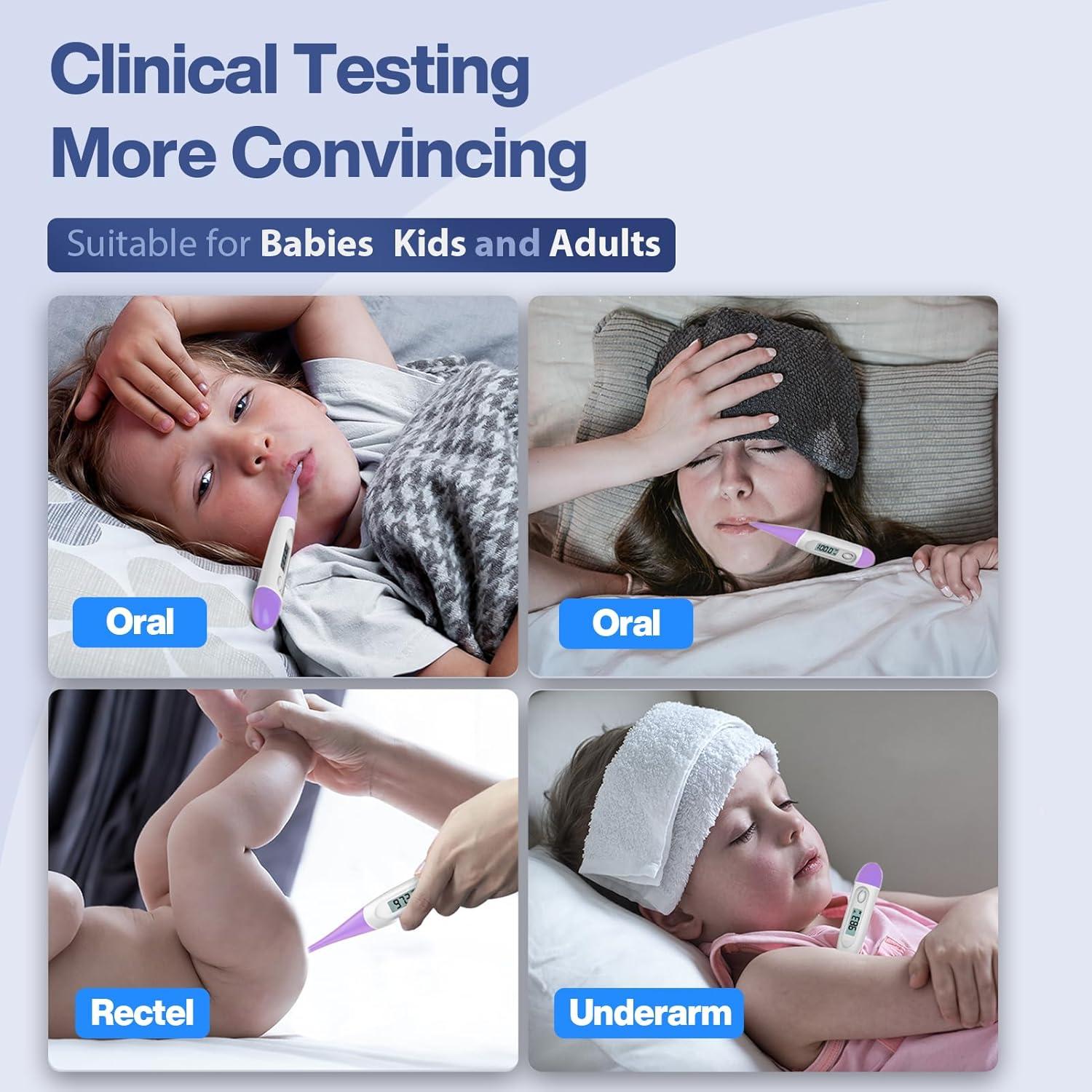 Termómetro Digital Boncare 10 Segundos para Adultos y Bebés