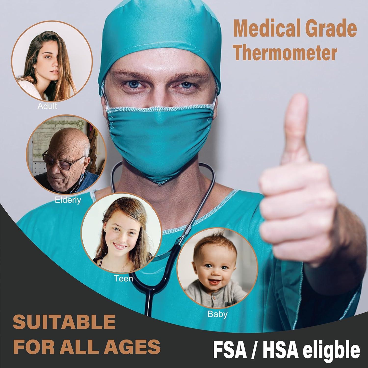 Termómetro Digital Sin Contacto Amplim 2001W1 para Adultos y Bebés