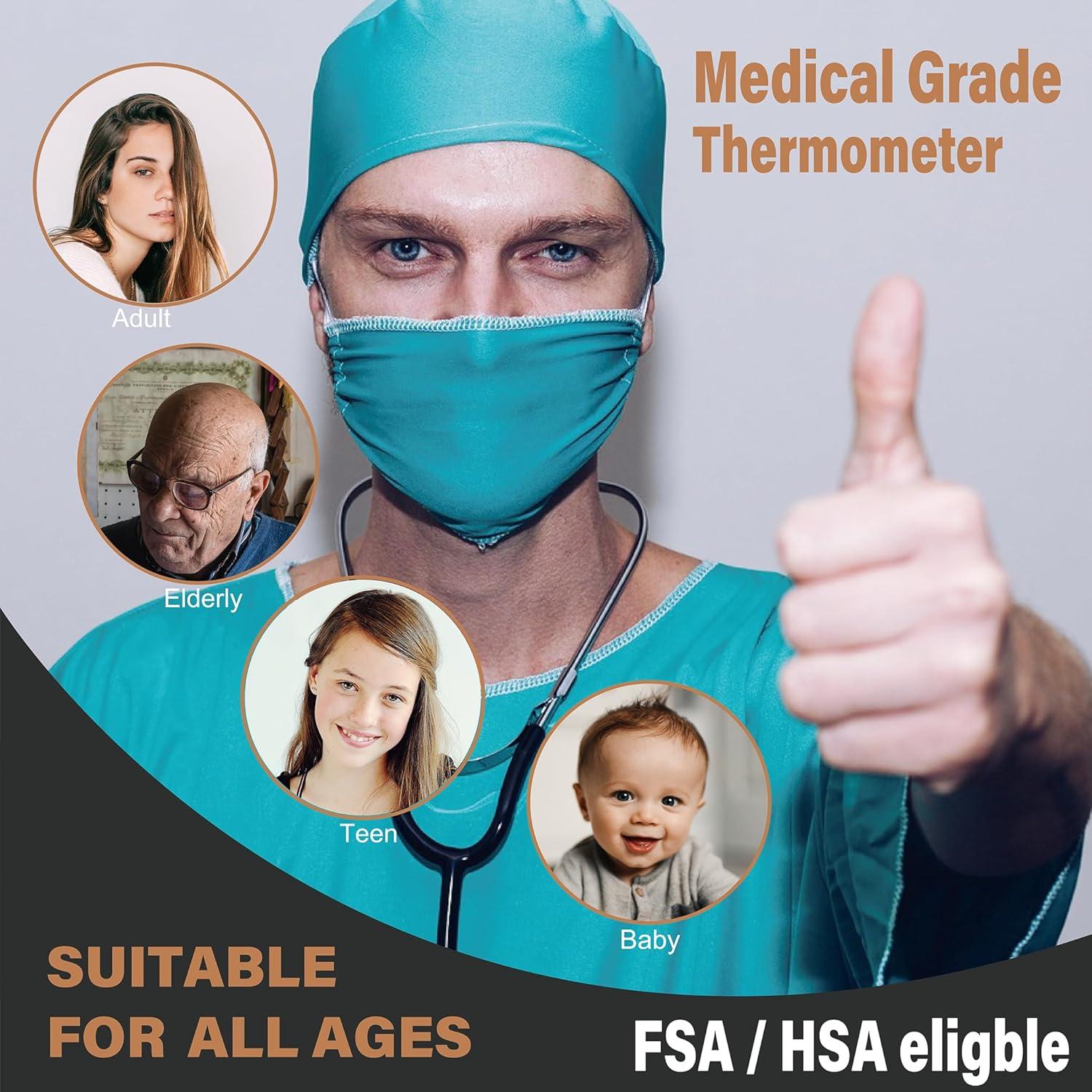 Termómetro Infrarrojo Amplim 3 en 1 para Bebés y Adultos