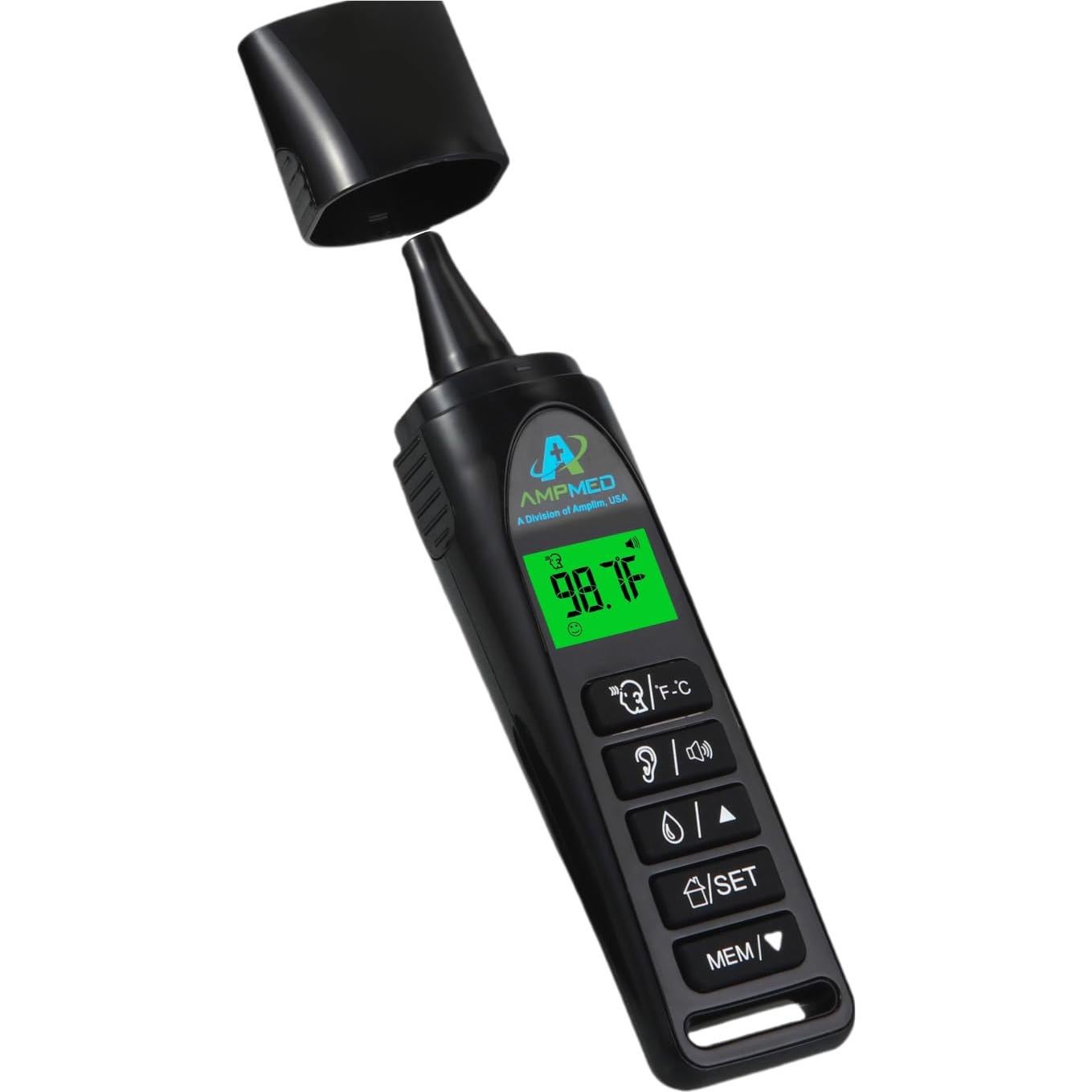 Termómetro Infrarrojo Amplim 3 en 1 para Bebés y Adultos