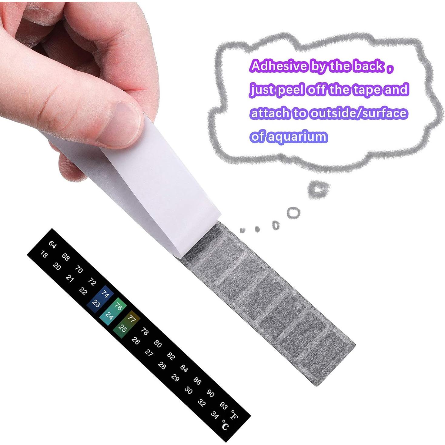 Termómetros Adhesivos Zonon 12 Pcs para Fermentación 18-34°C