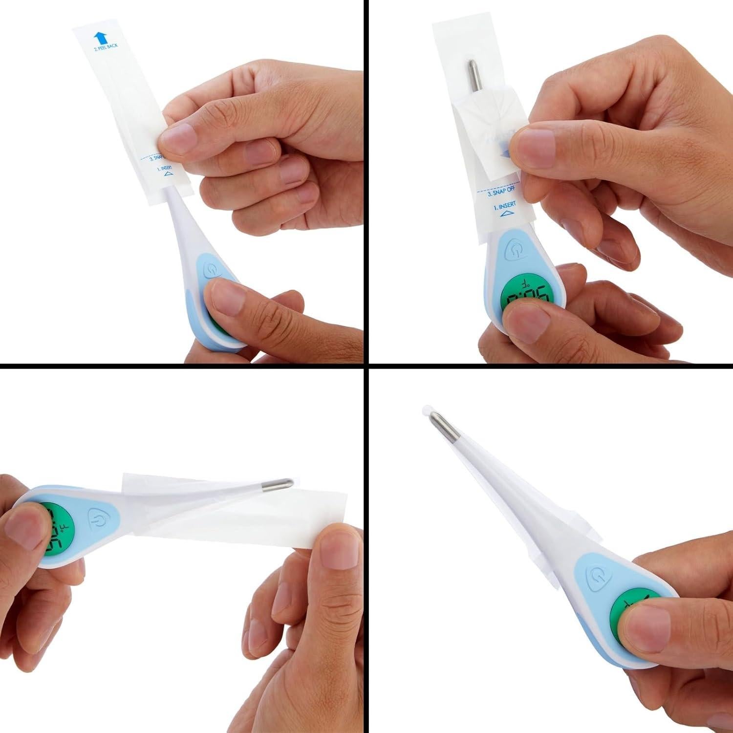 Cubiertas Desechables para Termómetro Digital Juvale 100 Pzas