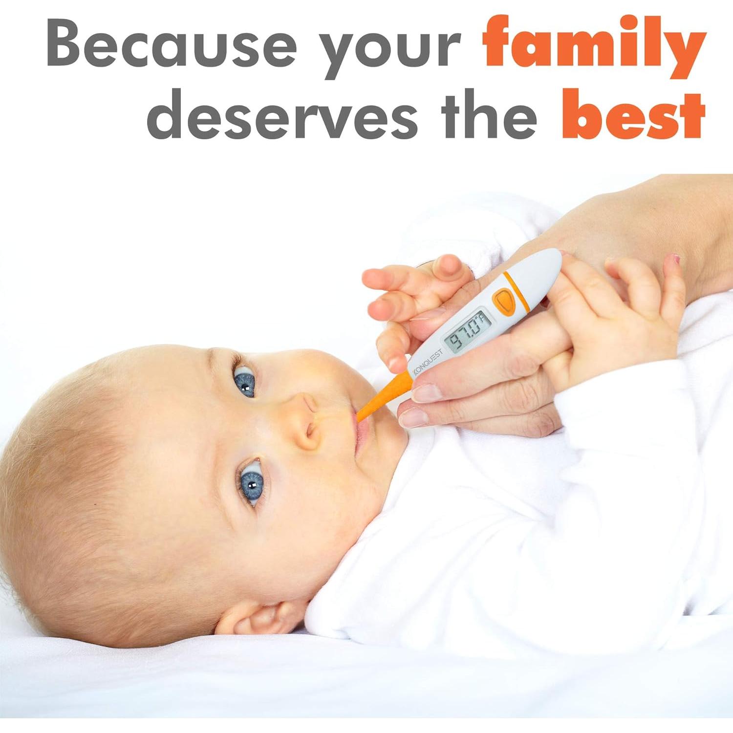 Termómetro Digital Konquest KDT-1201 Rápido y Preciso 10s