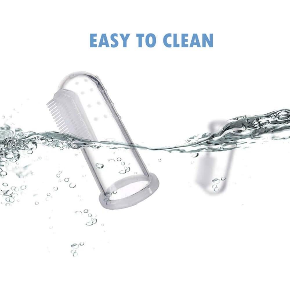 Cepillo de Dedo Jochebed para Bebés - 3 Piezas de Silicona