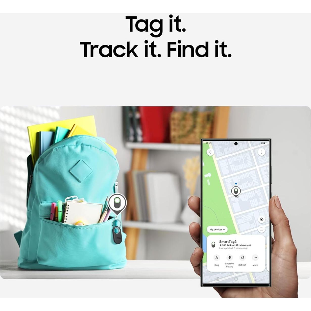 Samsung Galaxy SmartTag2, Rastreador Bluetooth, Blanco