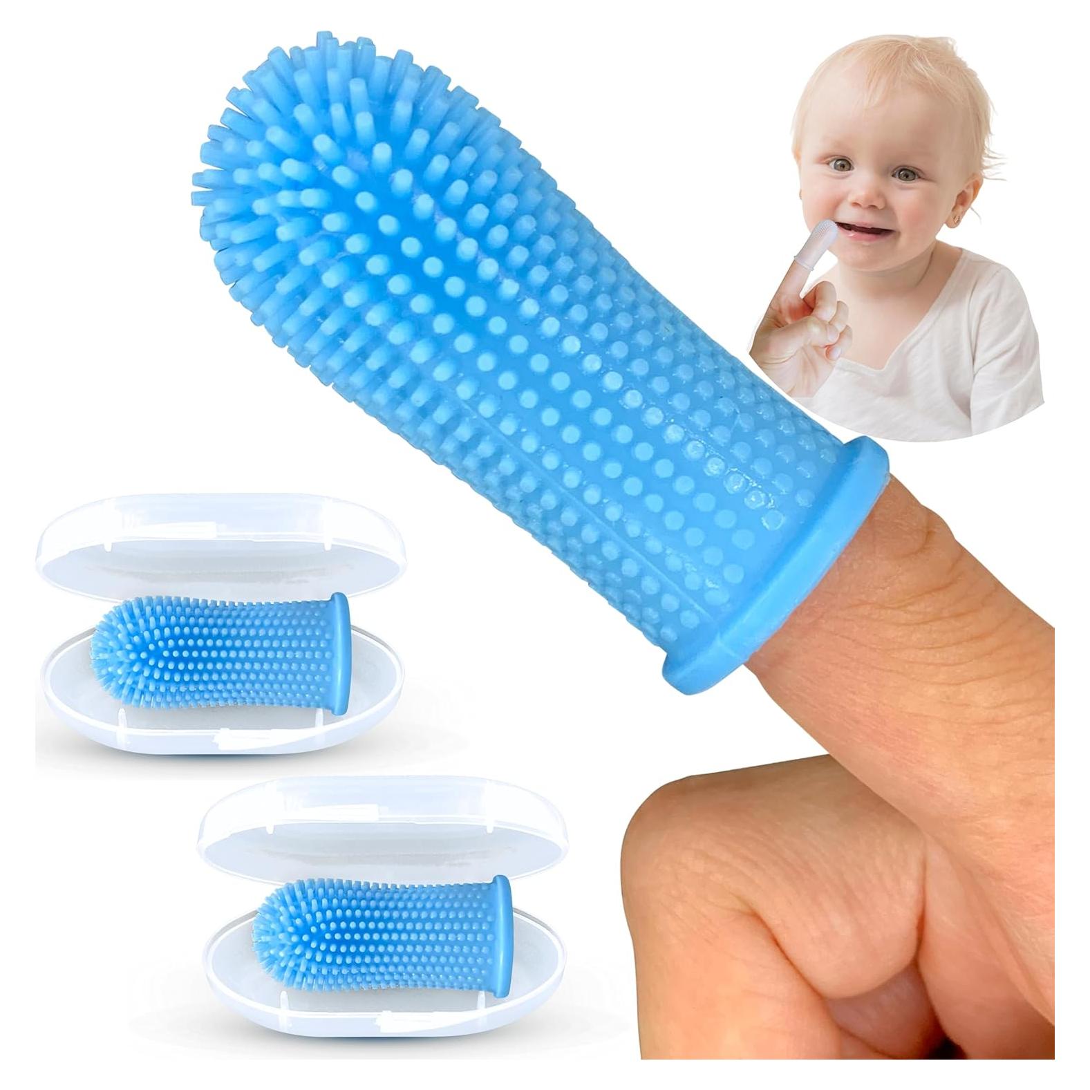 Cepillo de Dientes de Silicona Itsy Bitsy para Bebés 0-1 Años