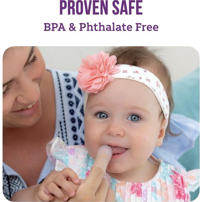 Cepillo de Dientes de Silicona Itsy Bitsy para Bebés 0-1 Años