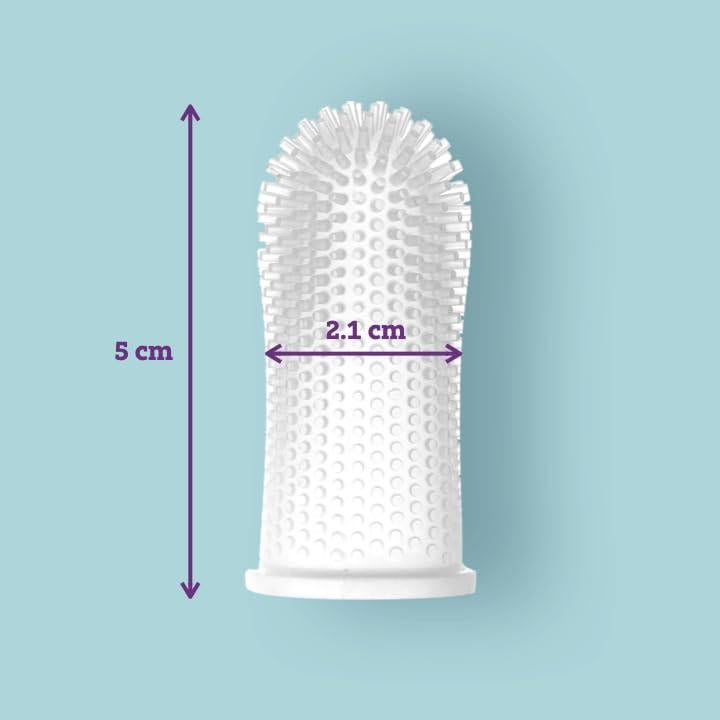 Cepillo de Dientes de Silicona Itsy Bitsy para Bebés 0-1 Años