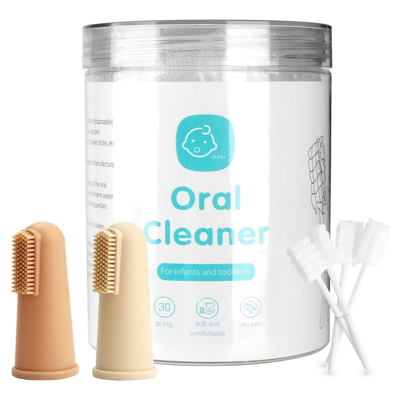 Kit de Cuidado Oral para Bebés UHFi - 30 Cepillos de Dientes