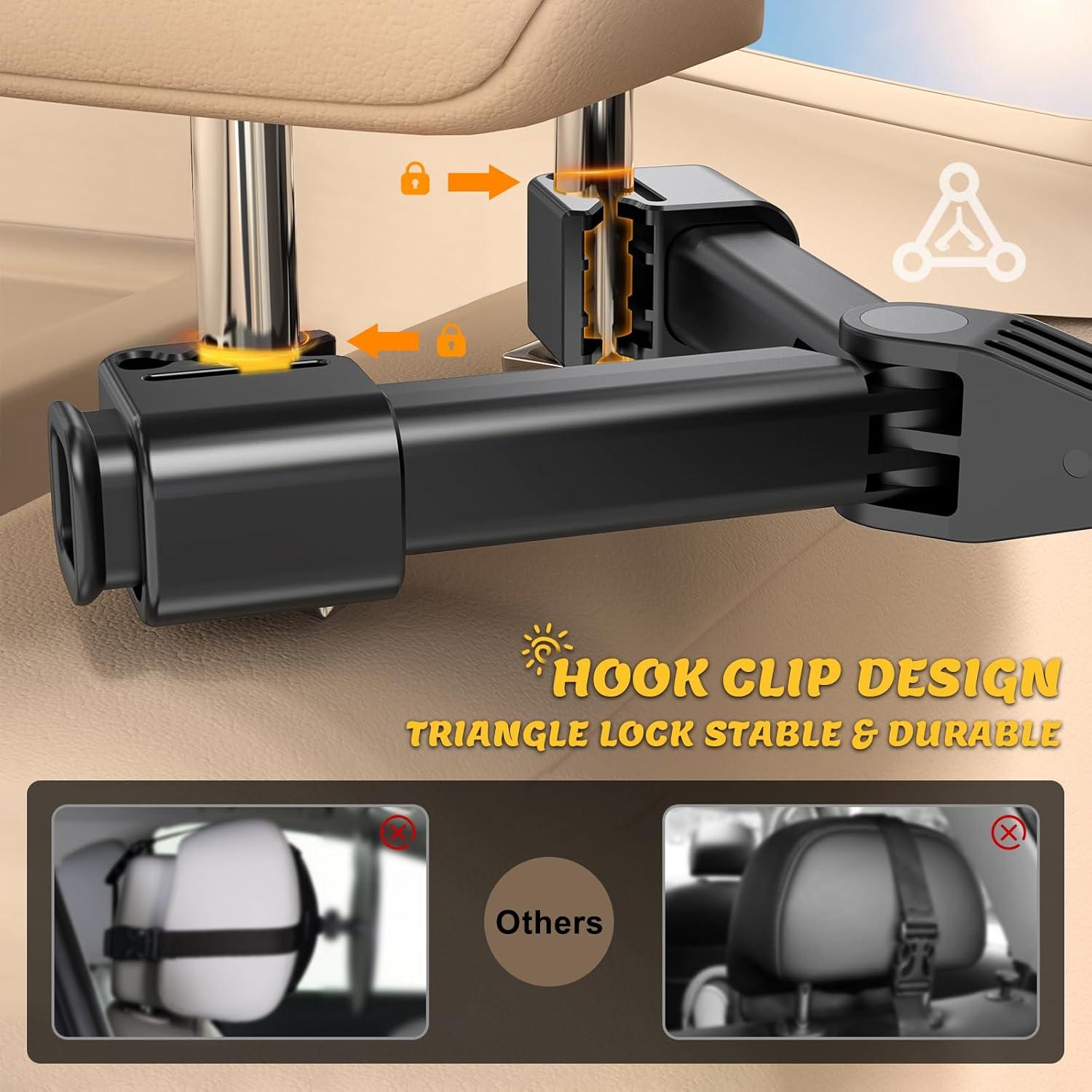 Espejo de Coche para Bebé Fosucwin BBJ-08 con Luz RGB