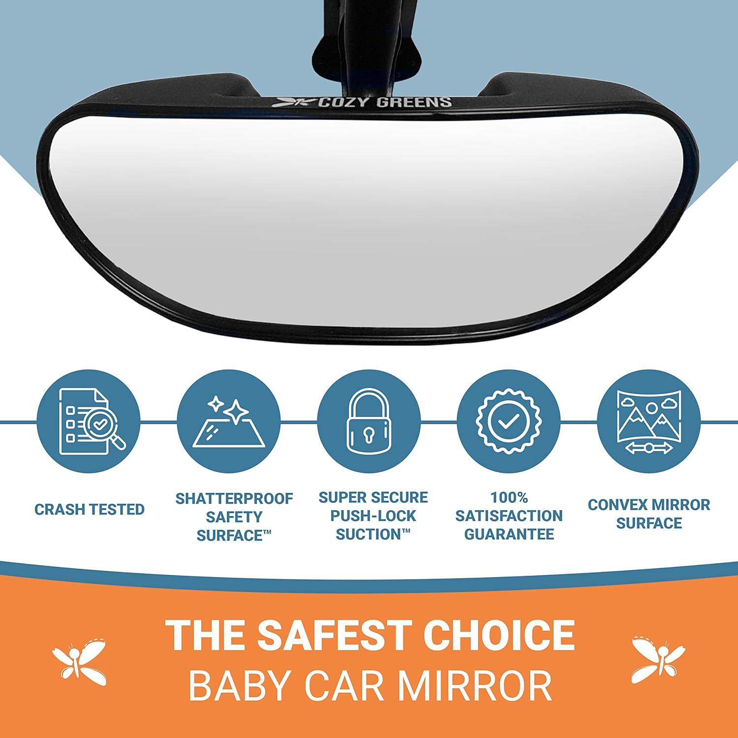 Espejo Retrovisor Parabrisas Frontal COZY GREENS 164g