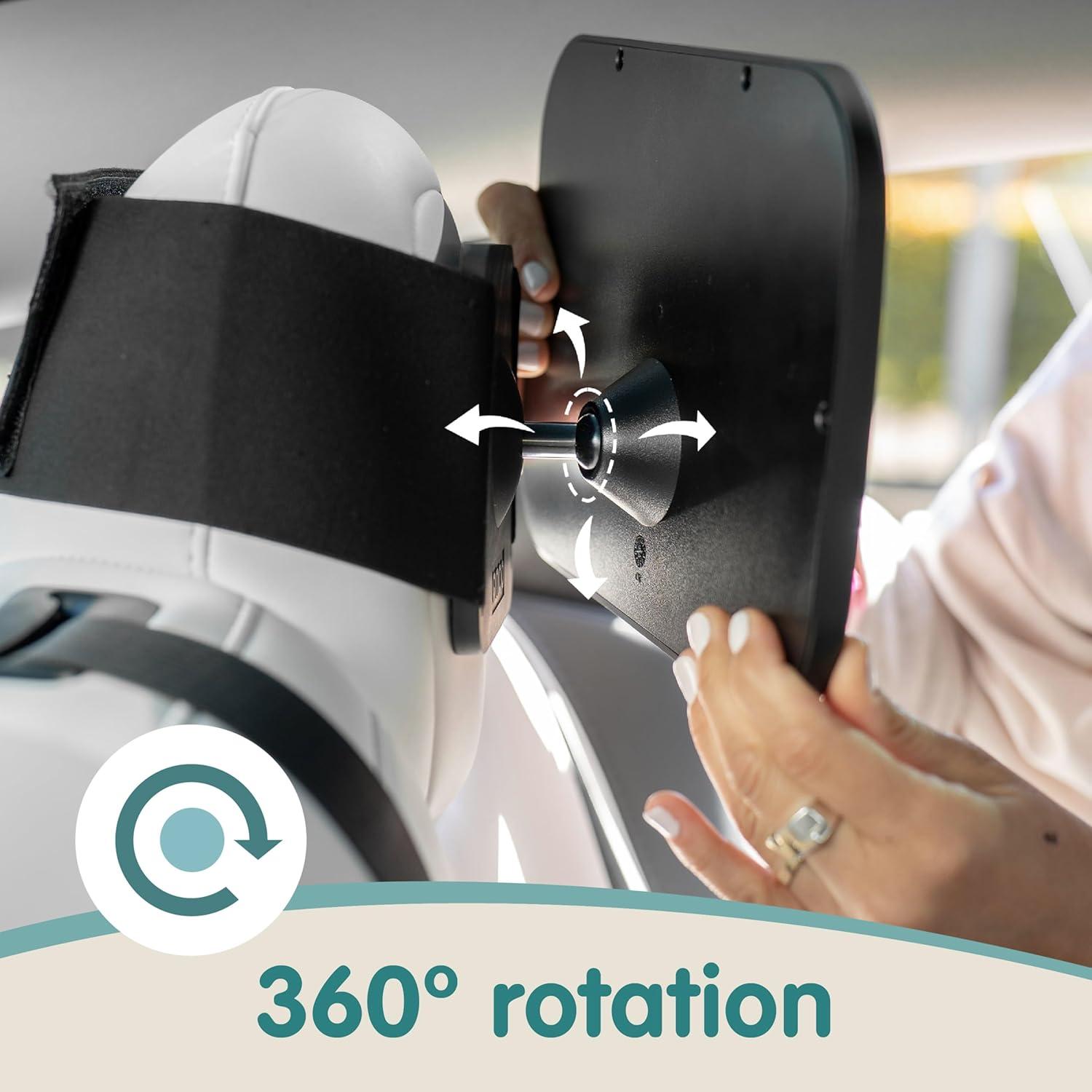 Espejo para Bebé Onco con Reposacabezas Fijo 24.4x17.3cm