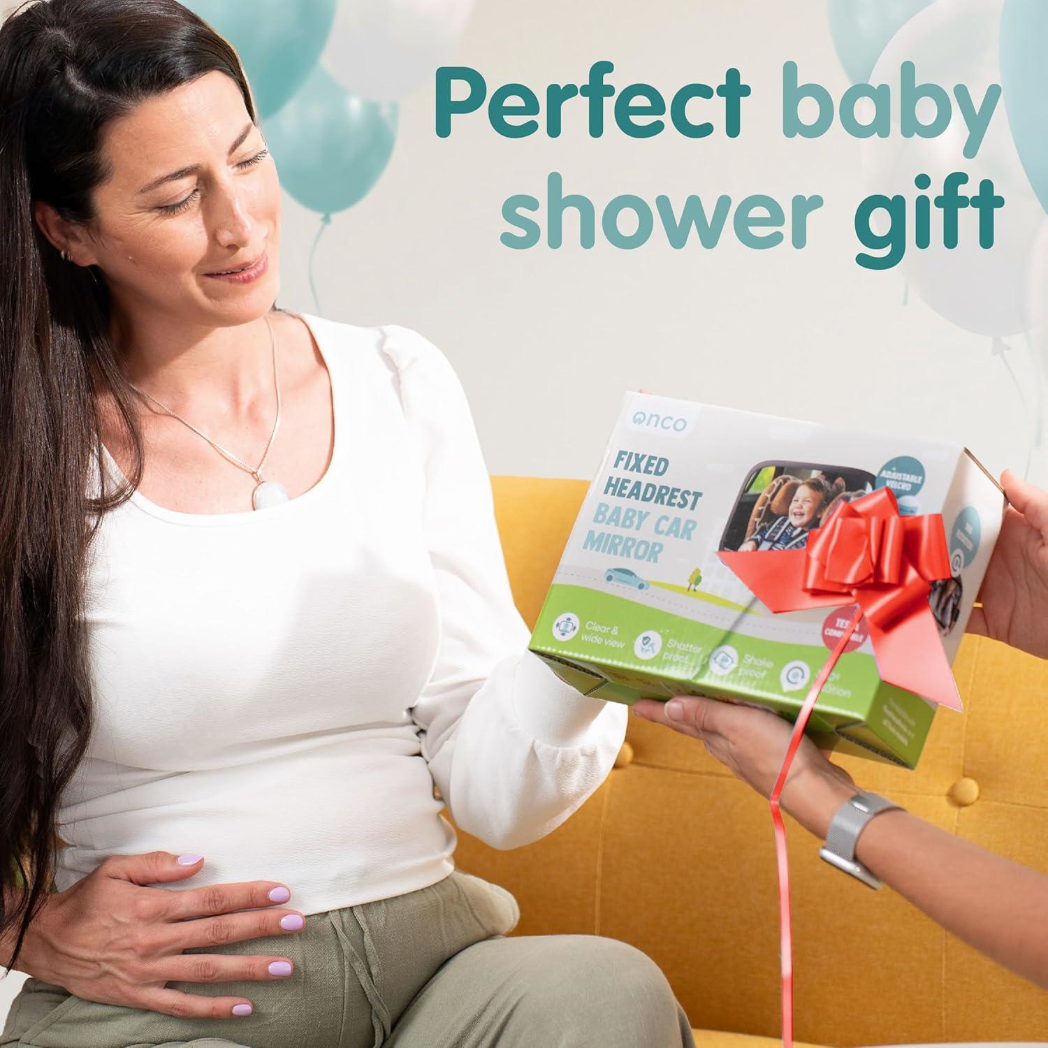 Espejo para Bebé Onco con Reposacabezas Fijo 24.4x17.3cm