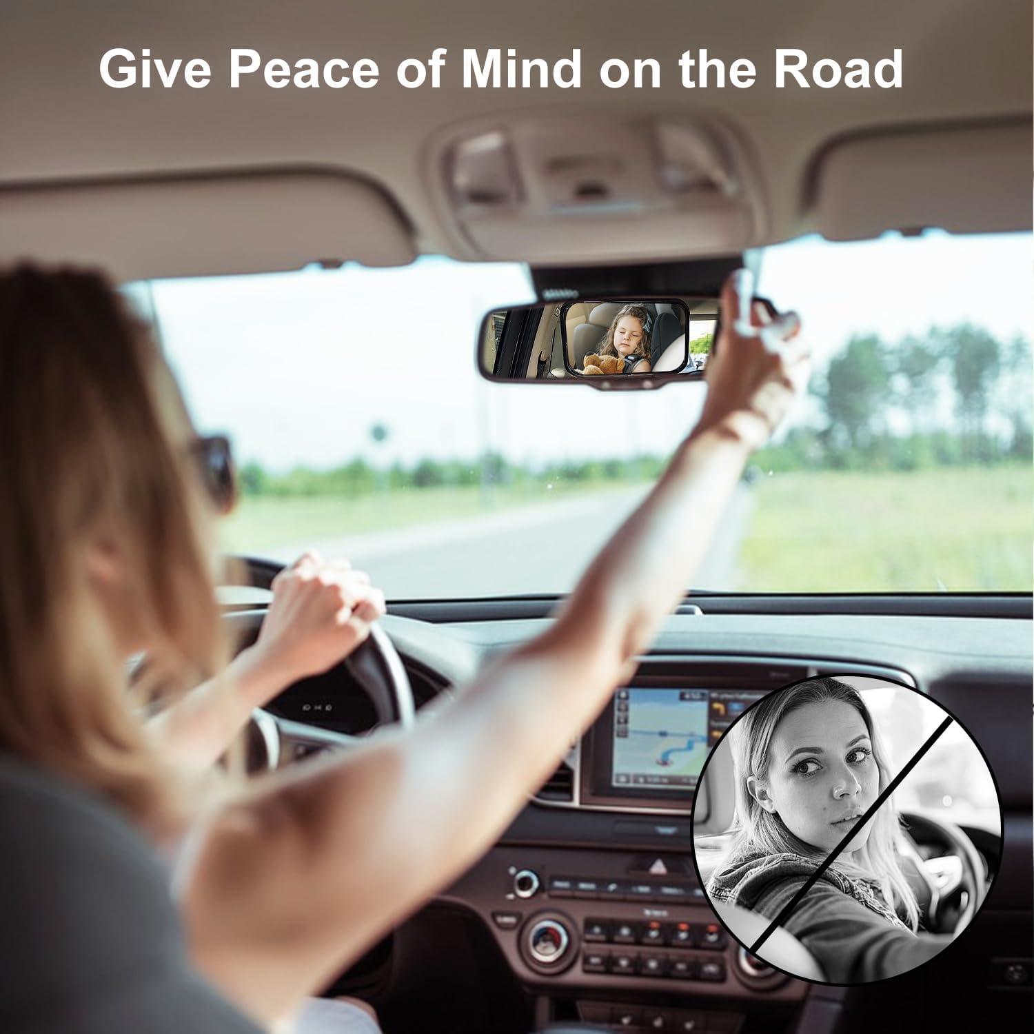 Espejo de Coche para Bebé Anatec HSJ02 Ajustable 360°