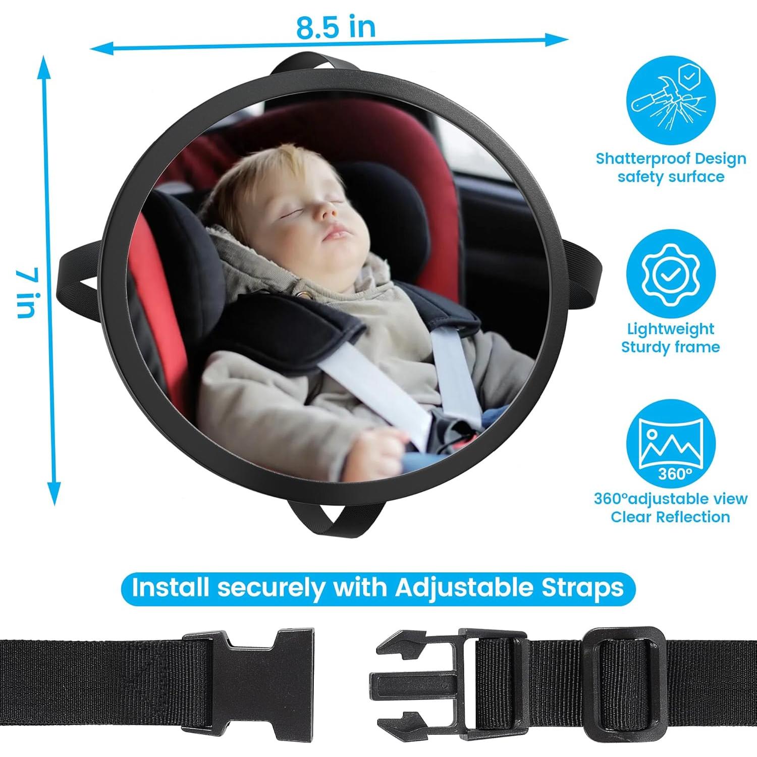 Espejo para Bebé en Asiento Trasero - Discount Parts Direct