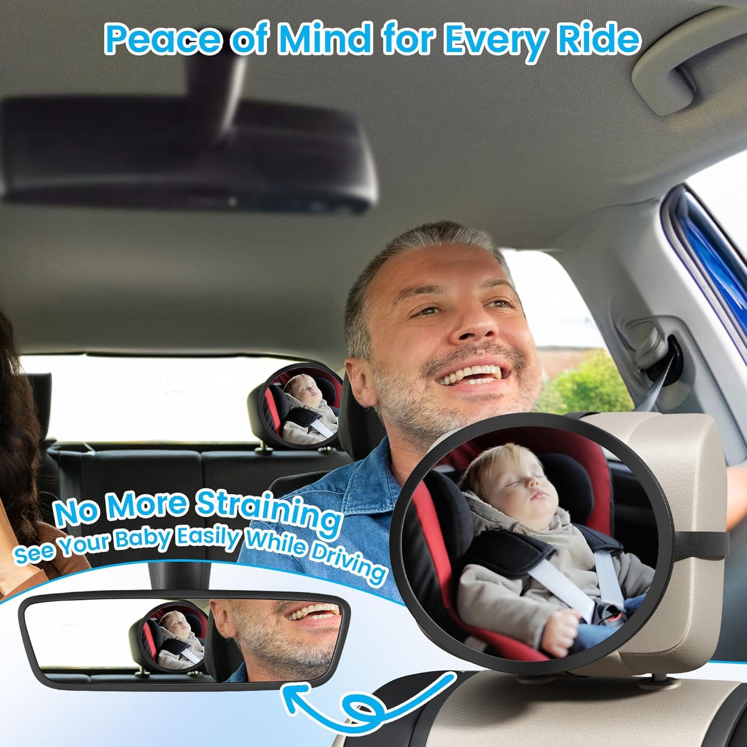 Espejo para Bebé en Asiento Trasero - Discount Parts Direct