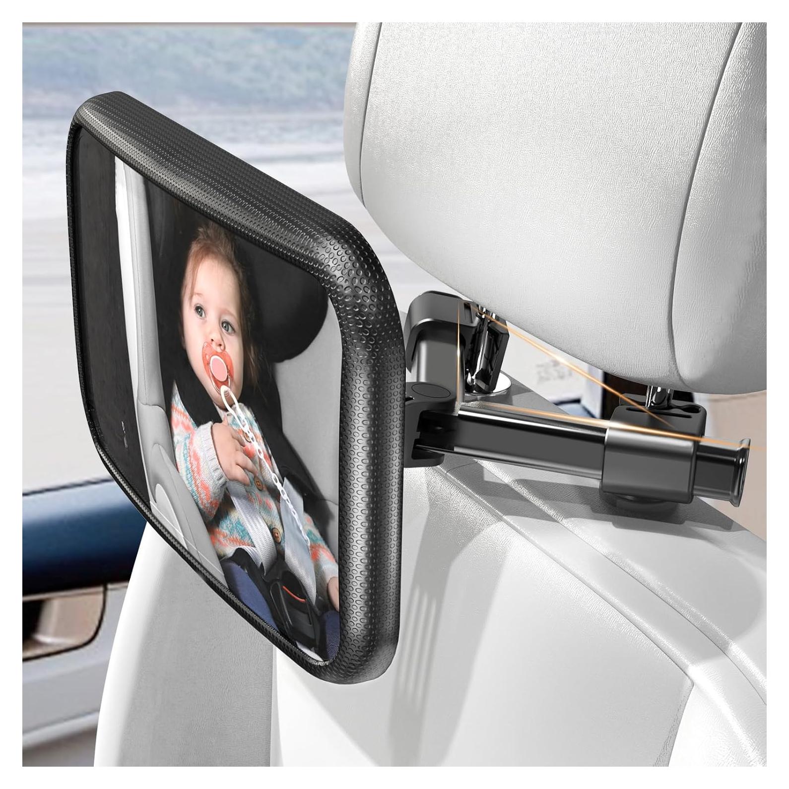 Espejo para Auto Rukie Bebés - Irrompible, Ajuste Universal