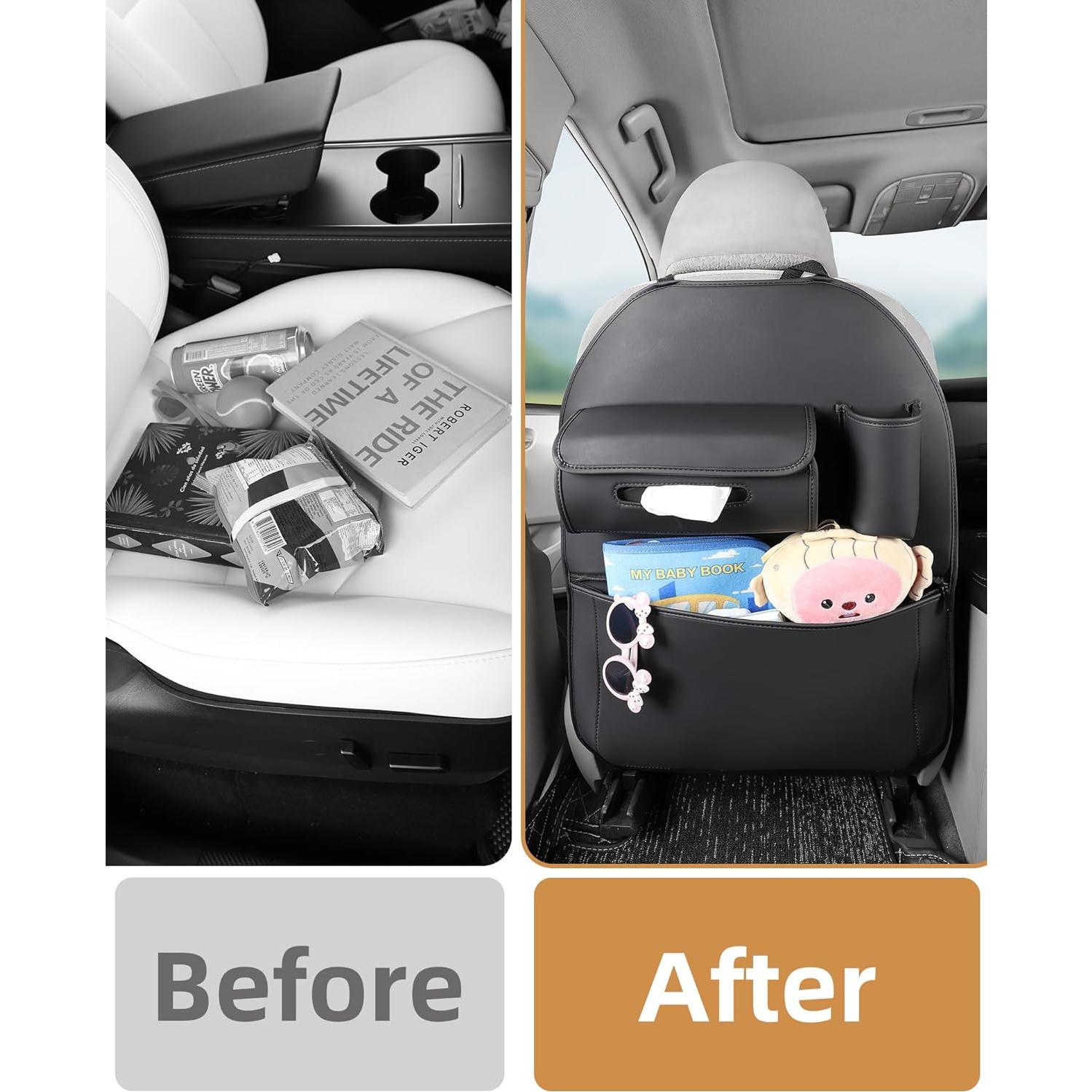 Protector de Respaldo de Asiento de Coche EVMODS 76x51cm