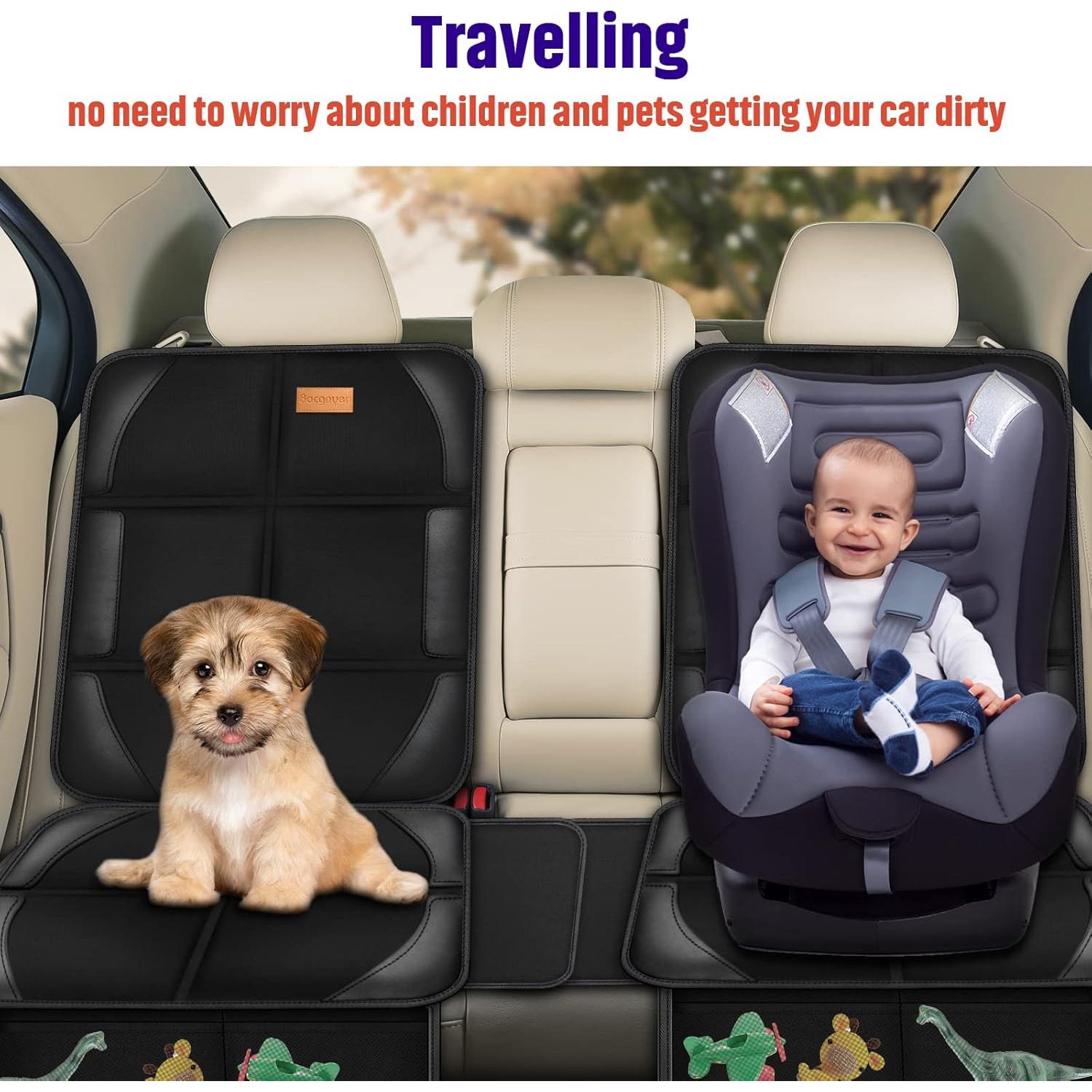 Protector de Asiento de Coche Bacgnyer - 2 Unidades, Impermeable