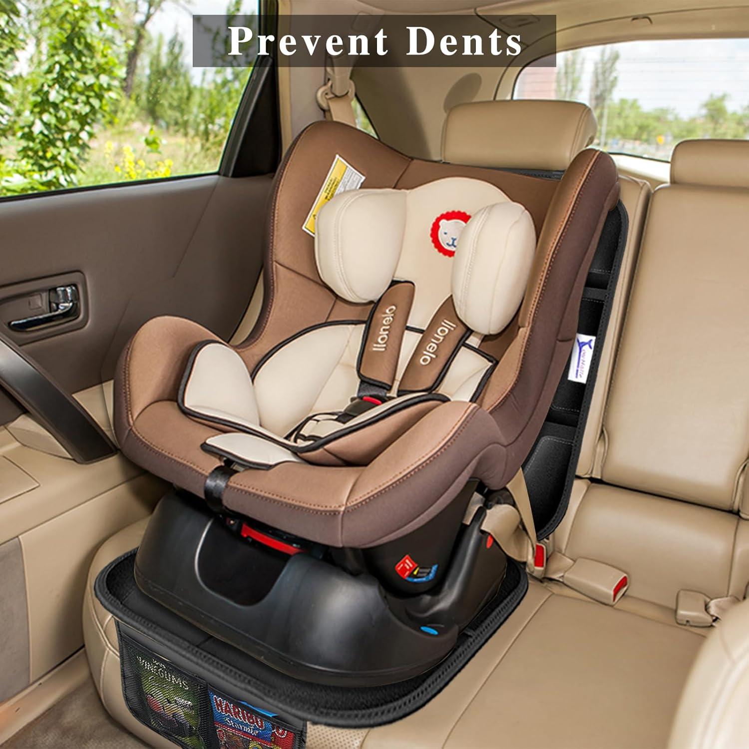 Protector de Asiento de Coche Gowhalle Negro Impermeable 1pc