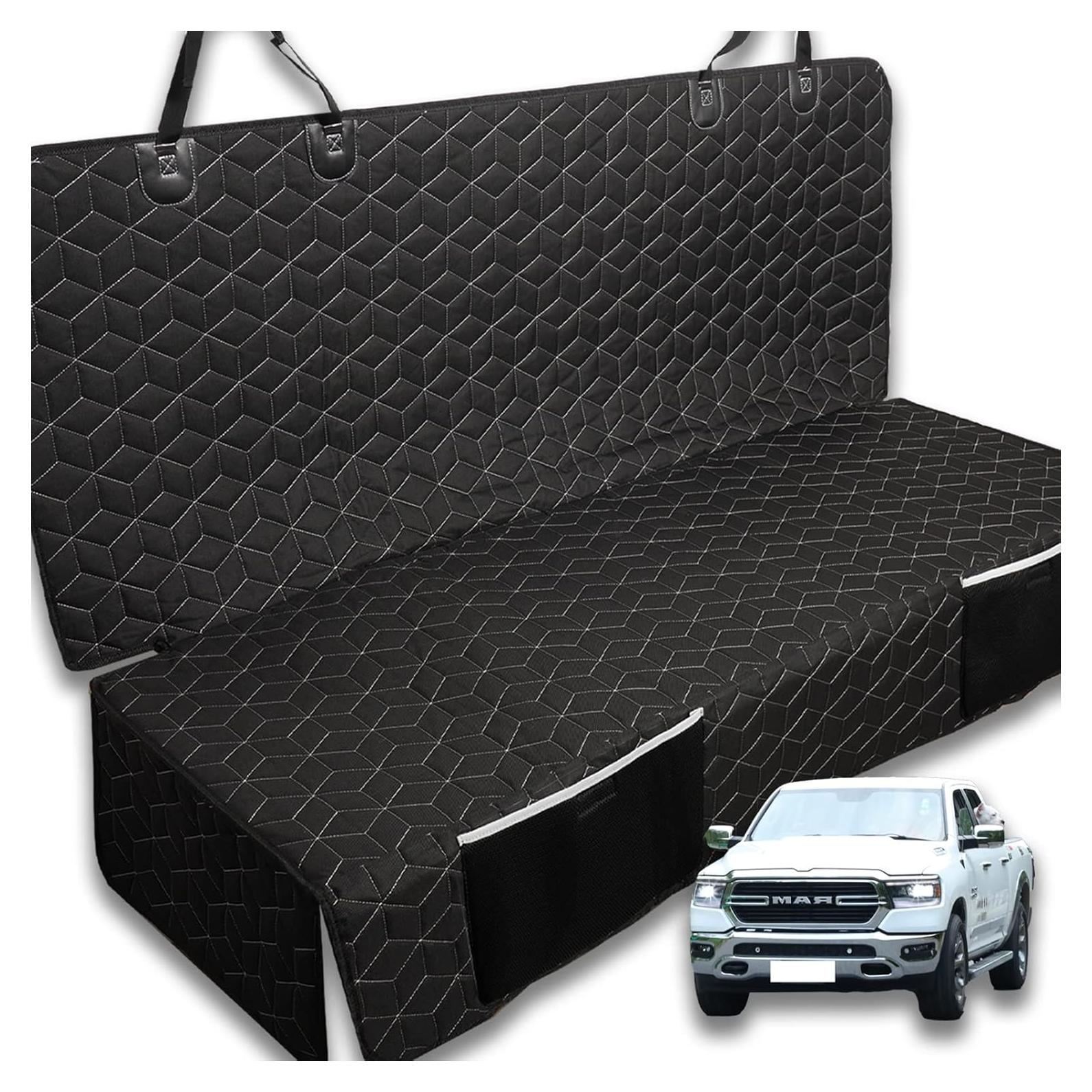 Funda de Asiento para Perros Meginc para Camiones 600D Impermeable