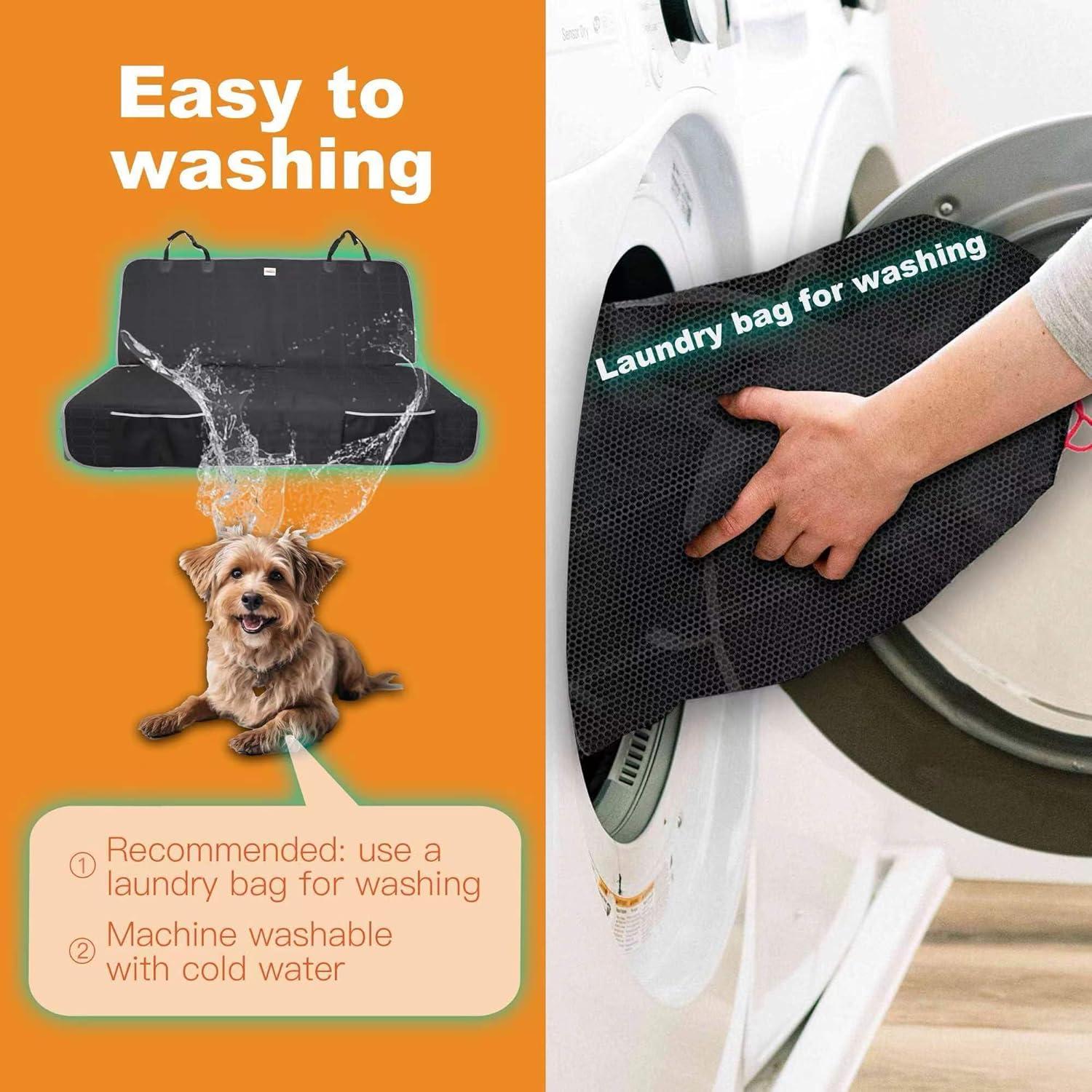 Funda de Asiento para Perros Reliadura Banco Camioneta 155cm Gris