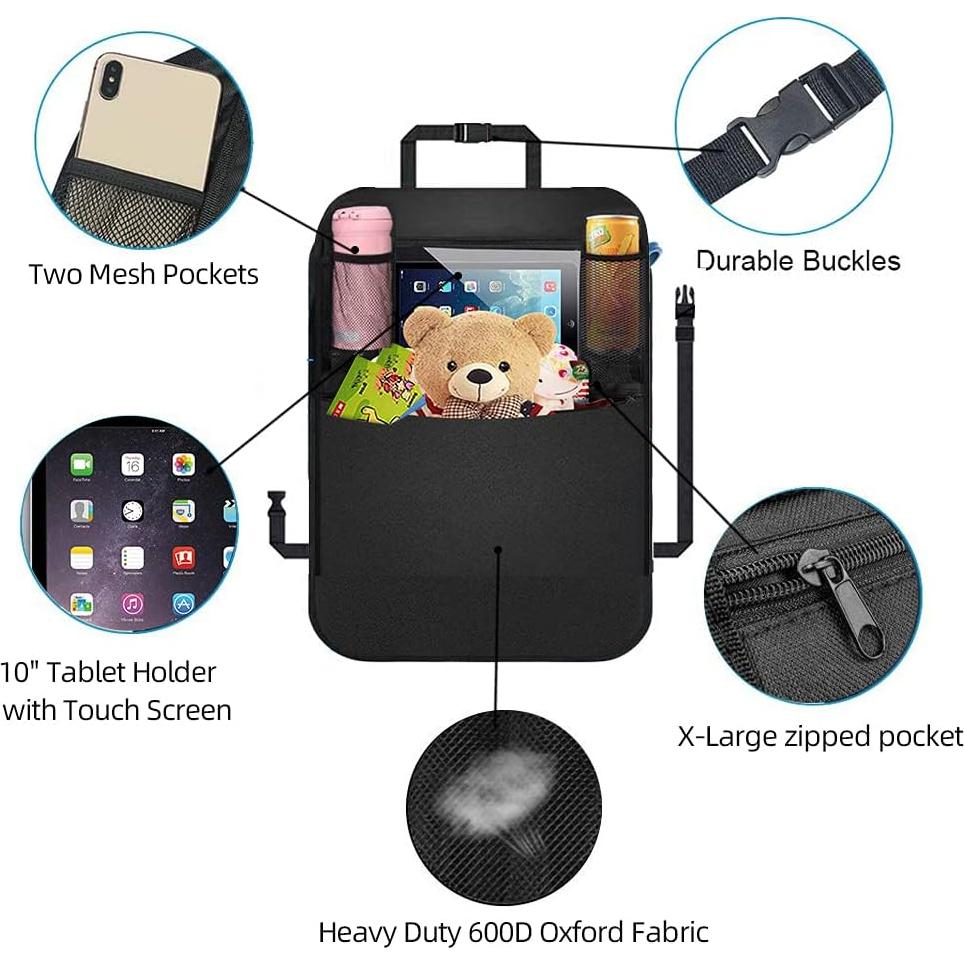 Organizador de Asiento Trasero BLYPHOO 2 Unidades Impermeable