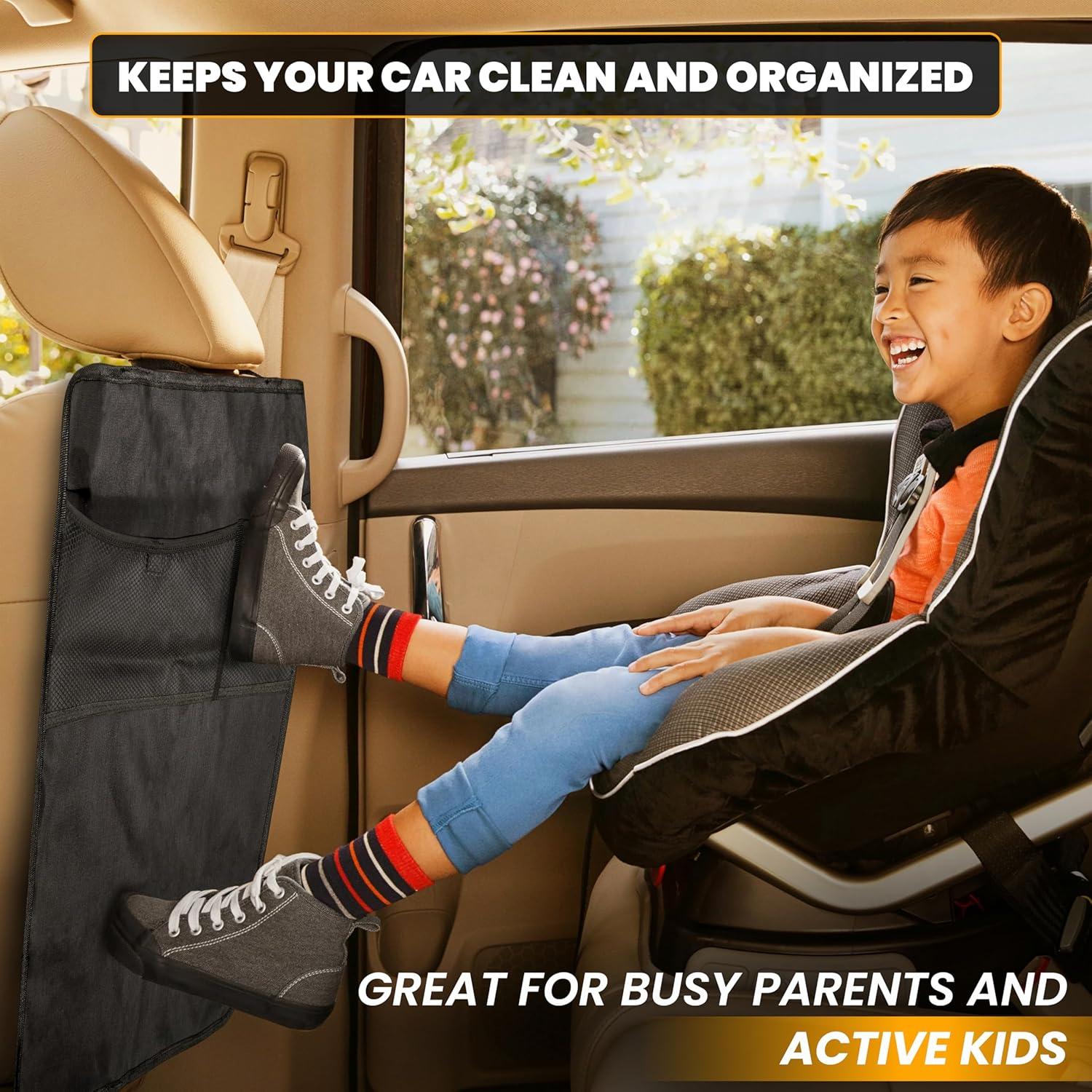 Protector de Asiento Trasero EcoNour para Niños - 2 Unidades