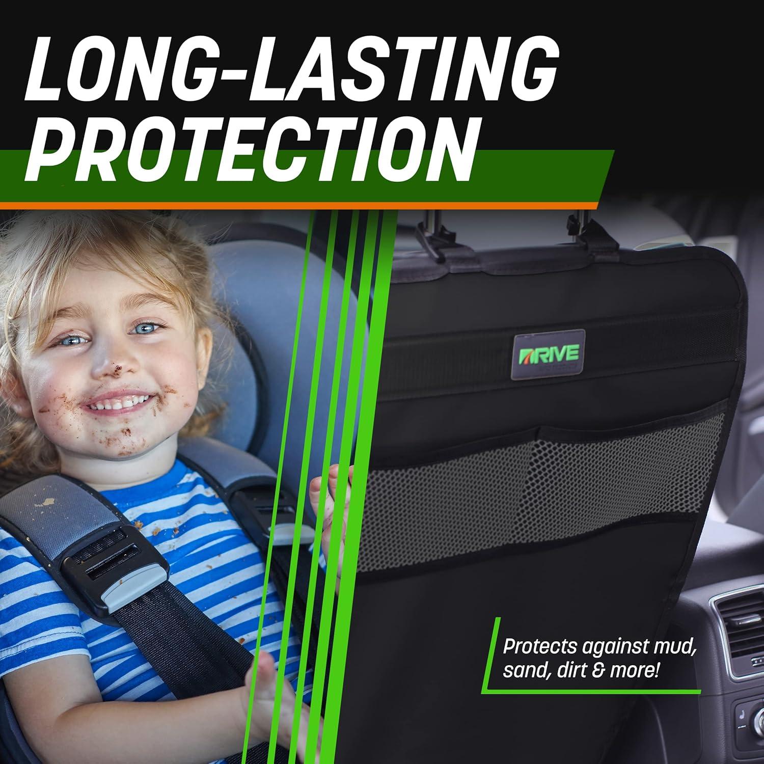 Protectores de Respaldo de Asiento de Coche Auto Drive - 2 Pzs