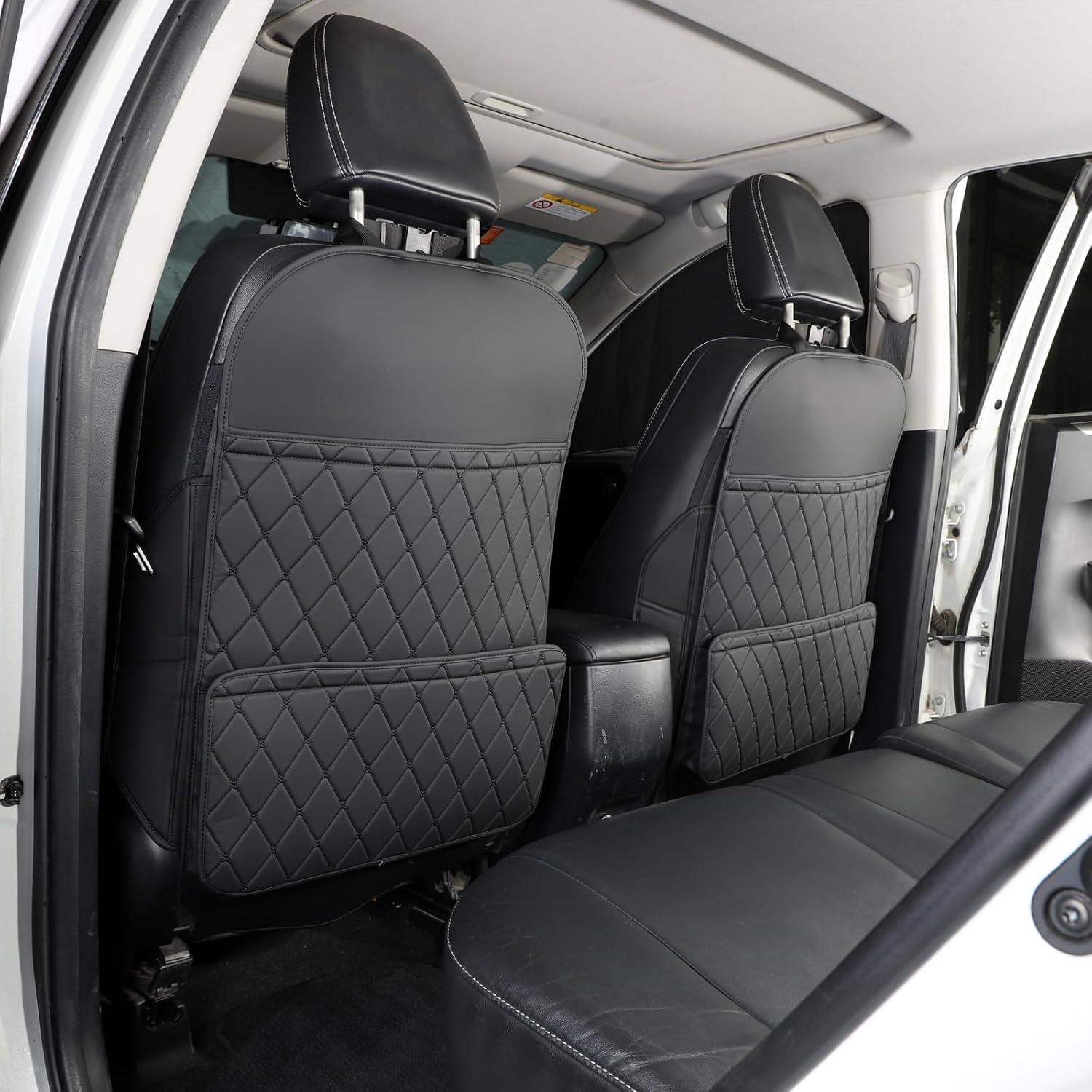 Protector de Respaldo de Asiento TAIKOO con Organizador Negro